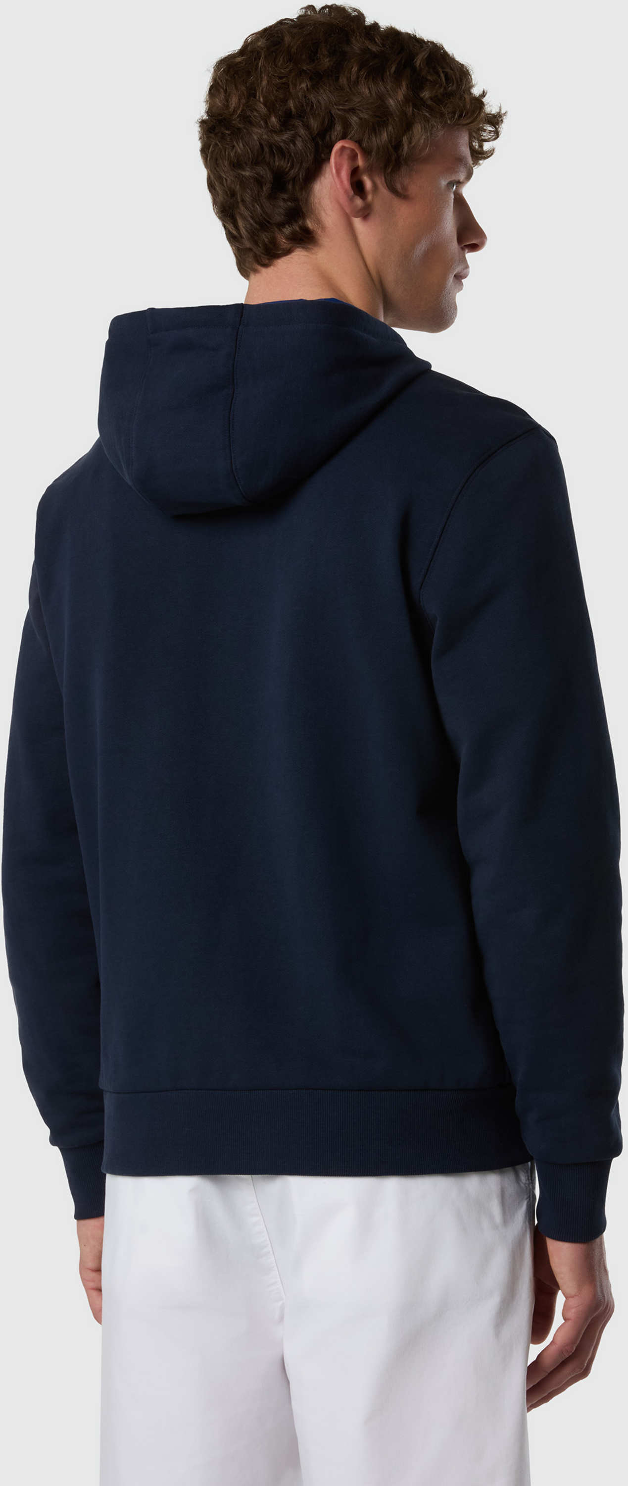NORTH SAILS, North Sails Full-zip Hoodie With Contrast Logo