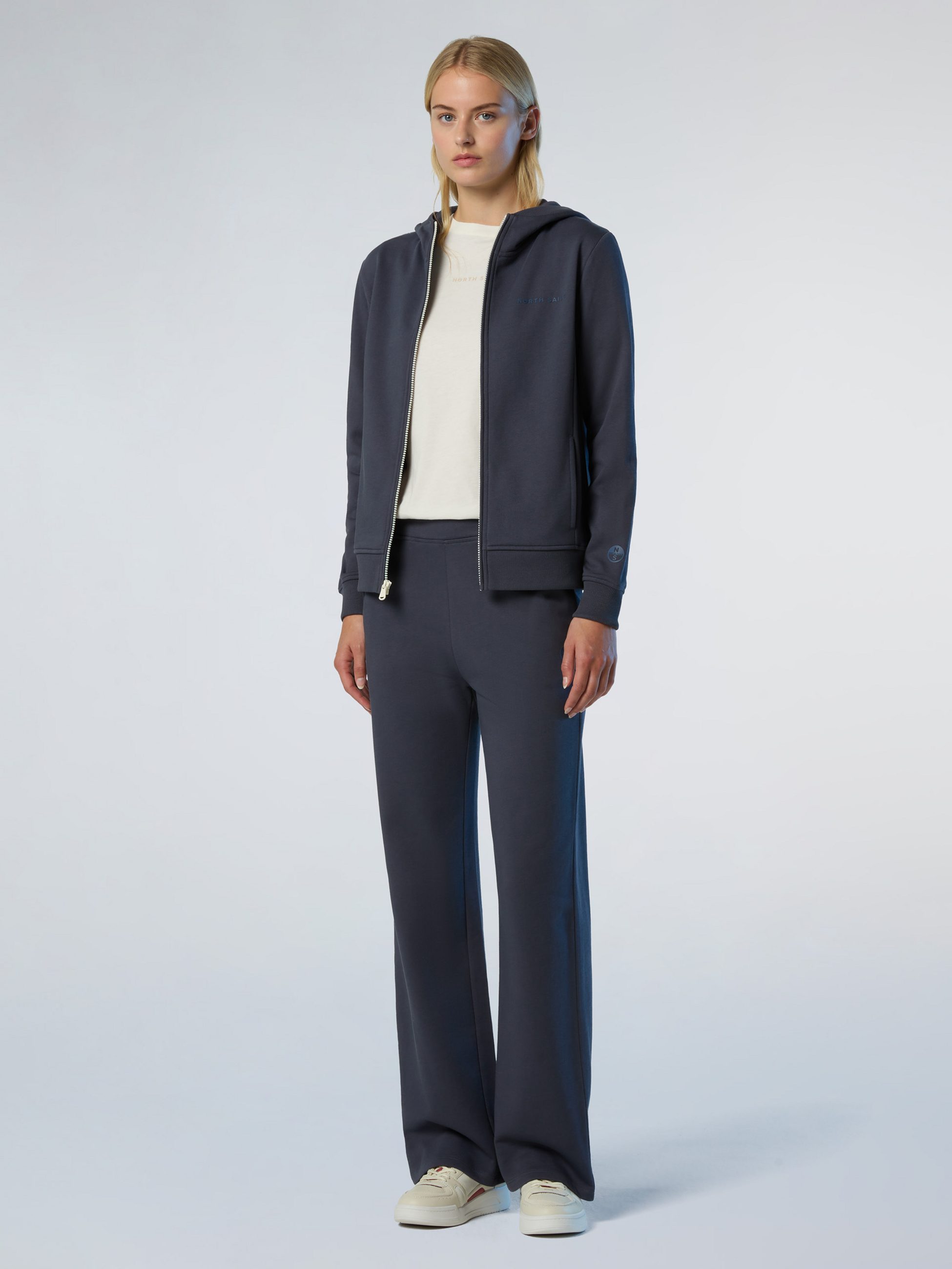 NORTH SAILS, North Sails Full-zip Hoodie With Tonal Logo