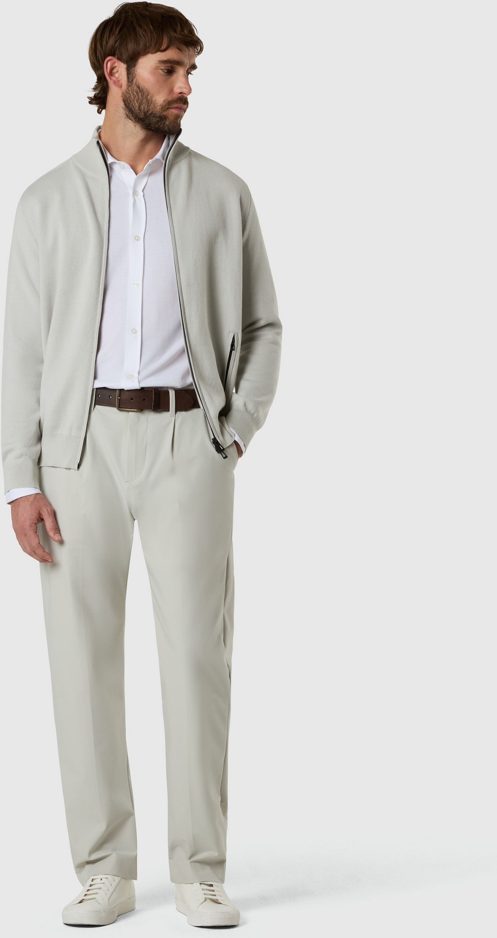 NORTH SAILS, North Sails Full-zip Sweater Bonded