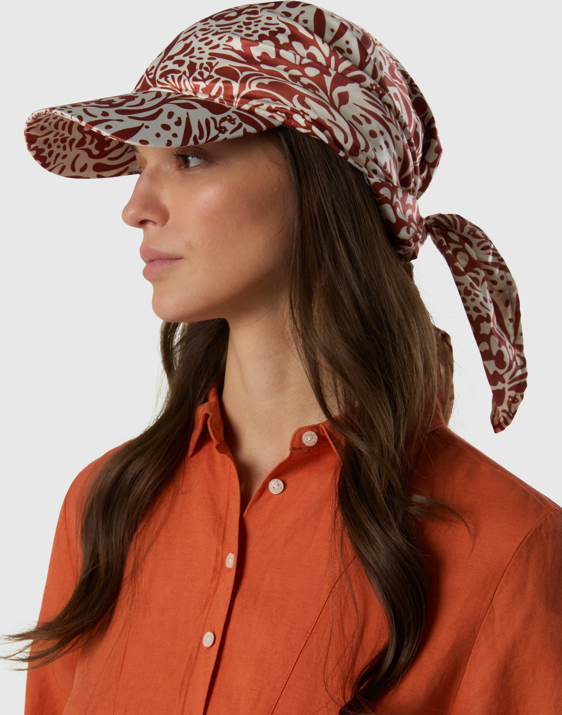 NORTH SAILS, North Sails Headscarf Cap With Coral Print
