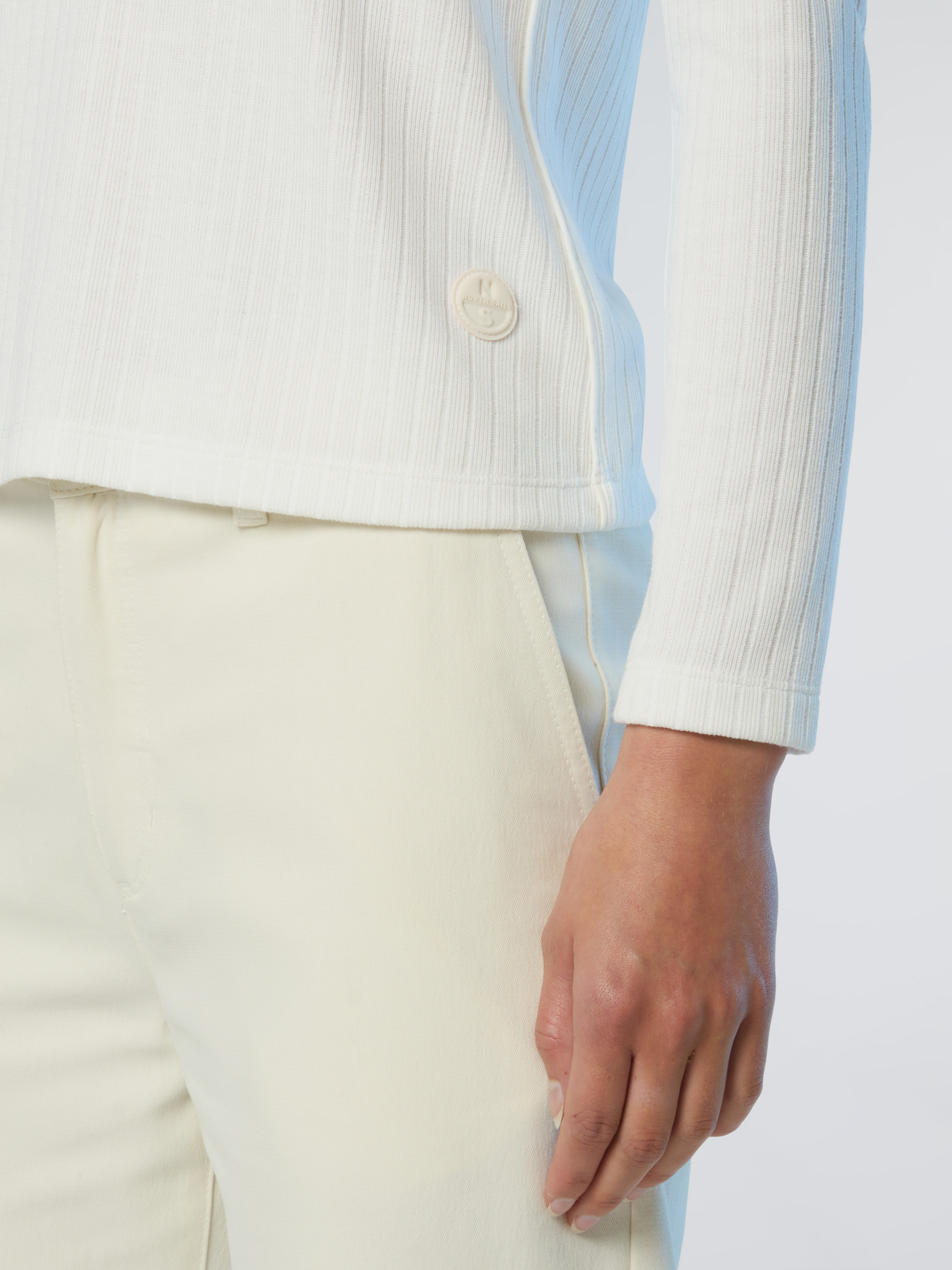 NORTH SAILS, North Sails Henley Top Ribbed Jersey