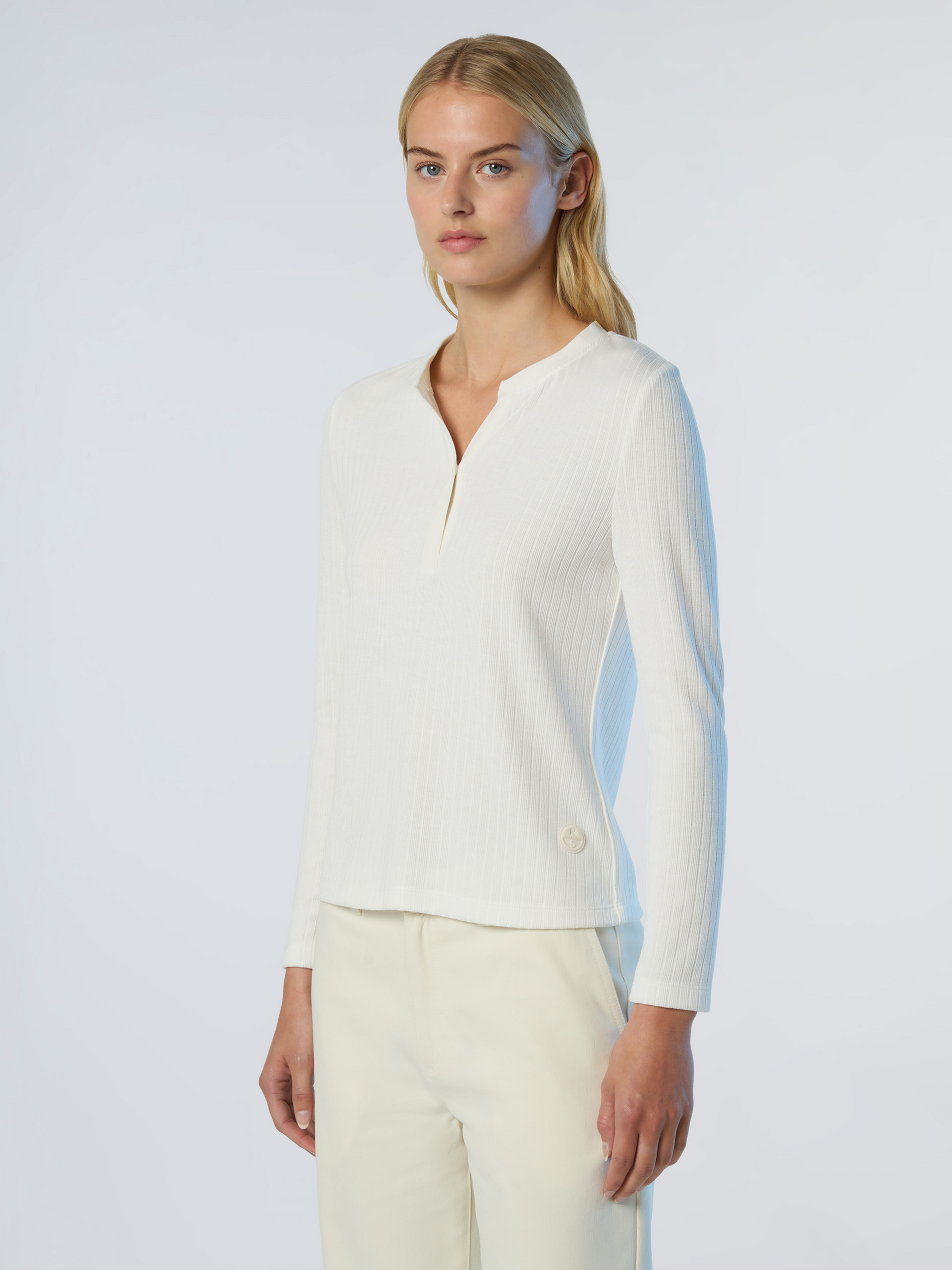 NORTH SAILS, North Sails Henley Top Ribbed Jersey