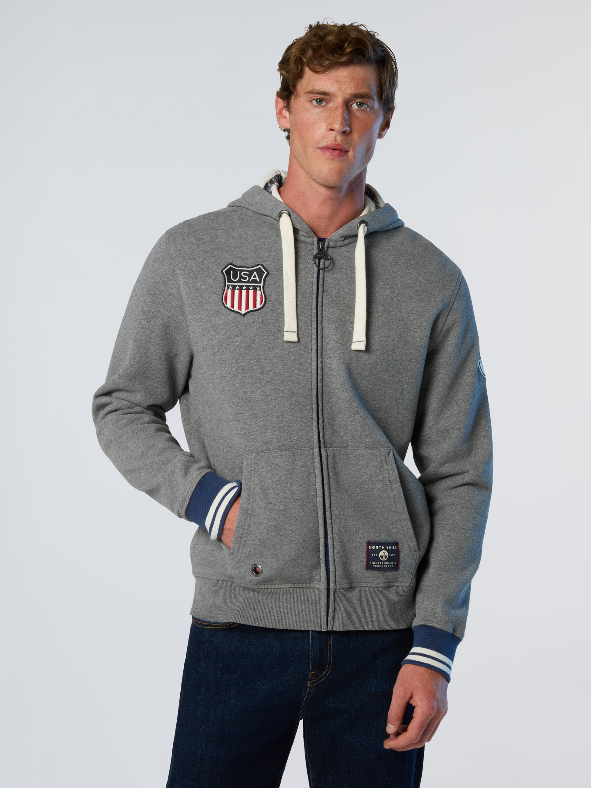 NORTH SAILS, North Sails Hoodie Archival Full-zip