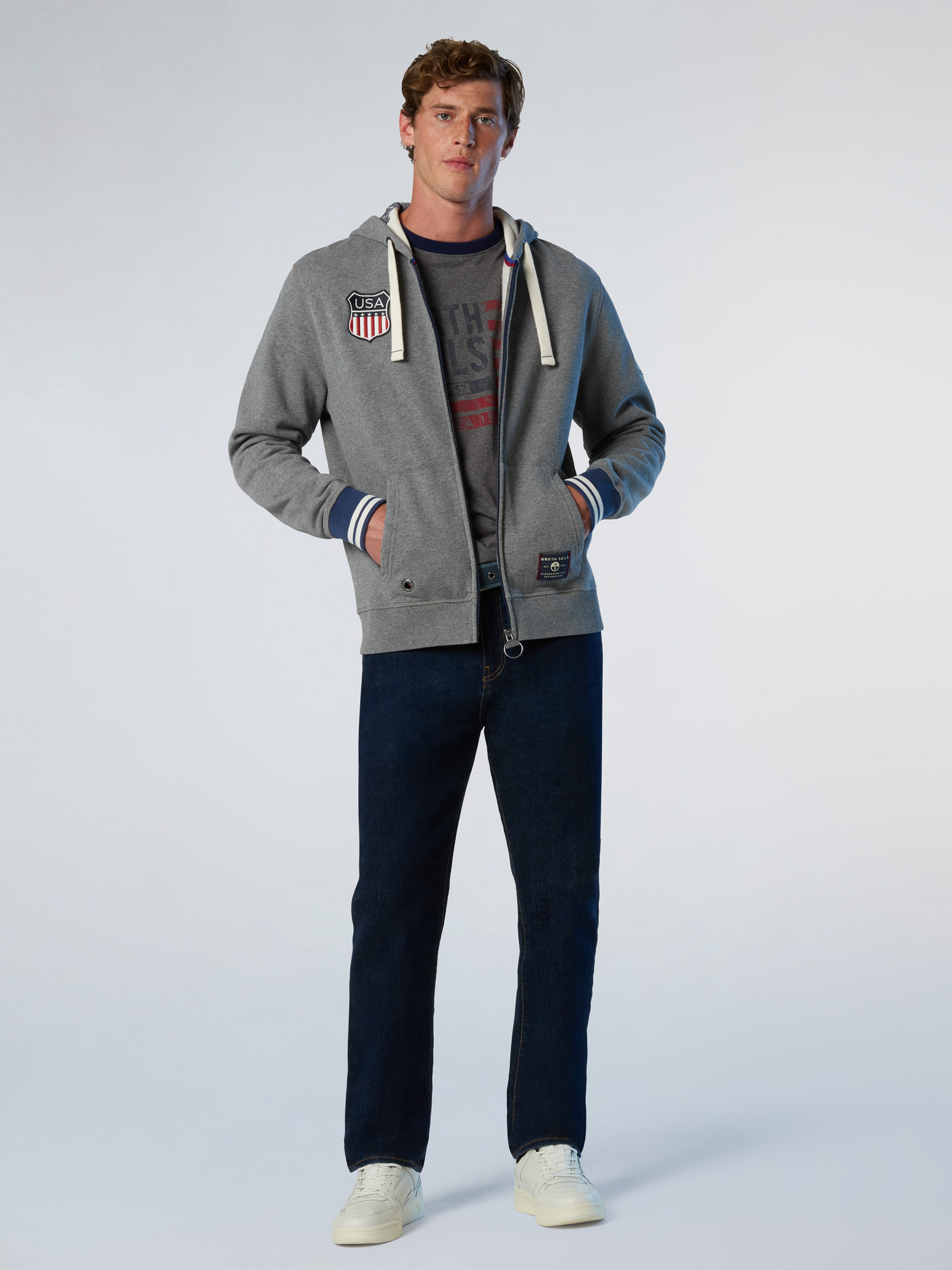 NORTH SAILS, North Sails Hoodie Archival Full-zip