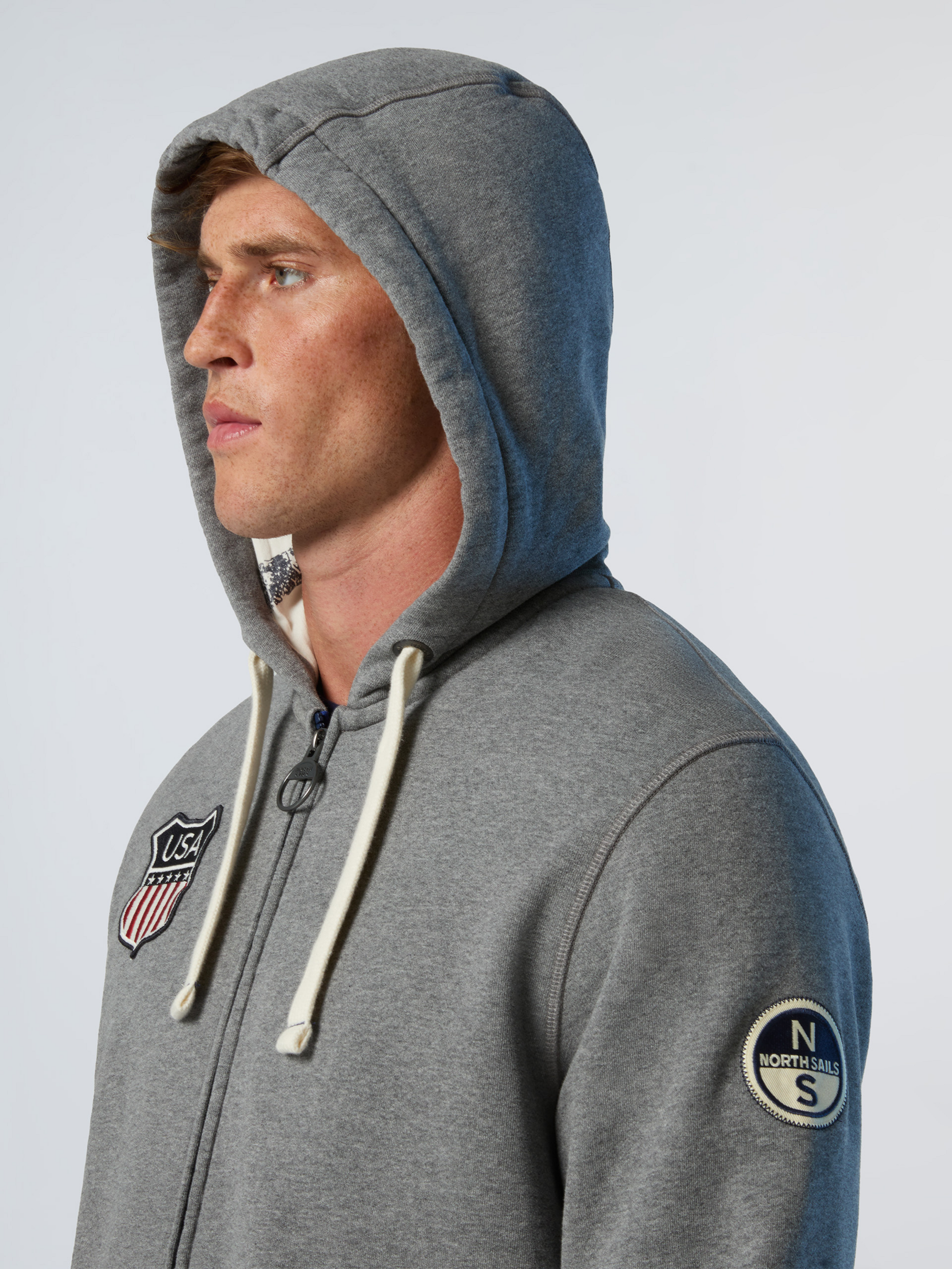 NORTH SAILS, North Sails Hoodie Archival Full-zip