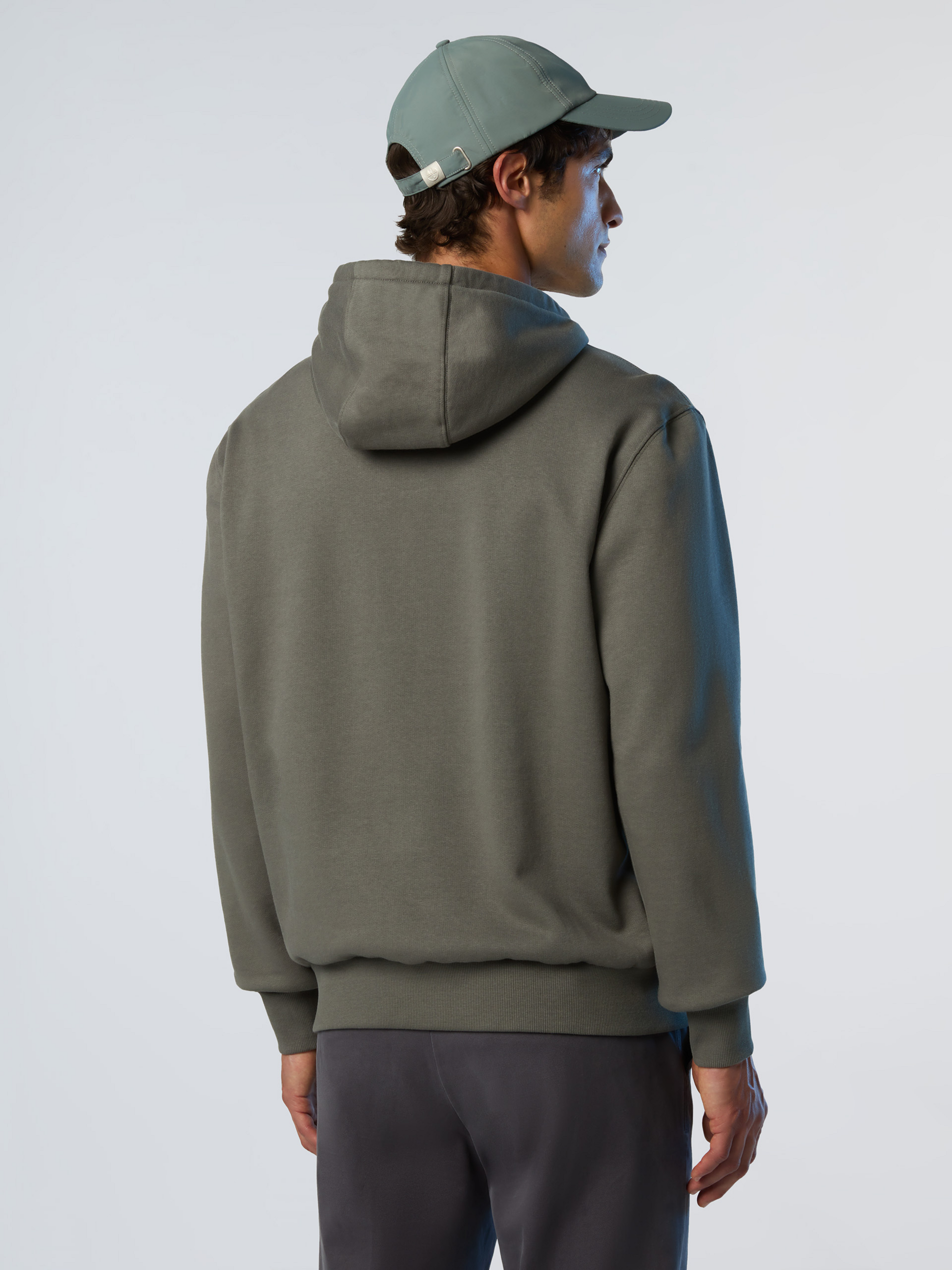 NORTH SAILS, North Sails Hoodie Full-zip With Embroidered Logo