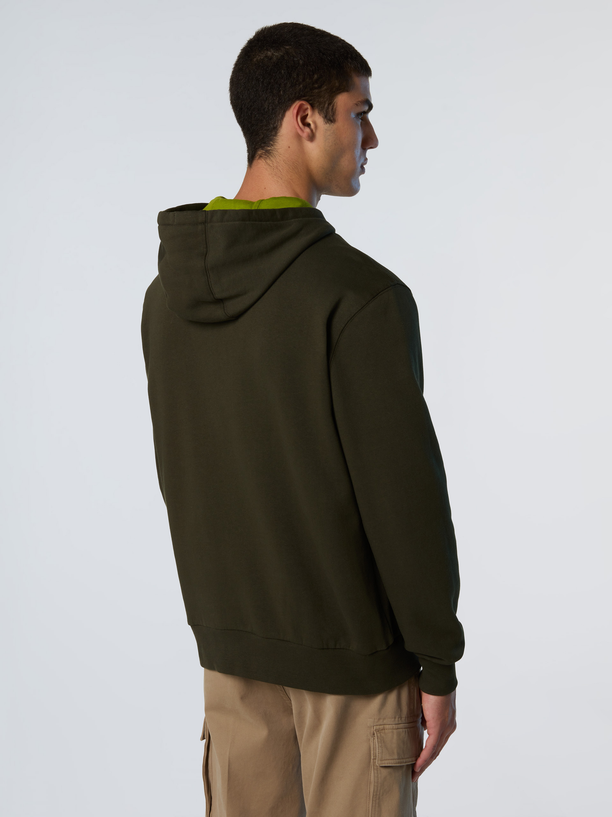 NORTH SAILS, North Sails Hoodie Full-zip With Embroidered Logo