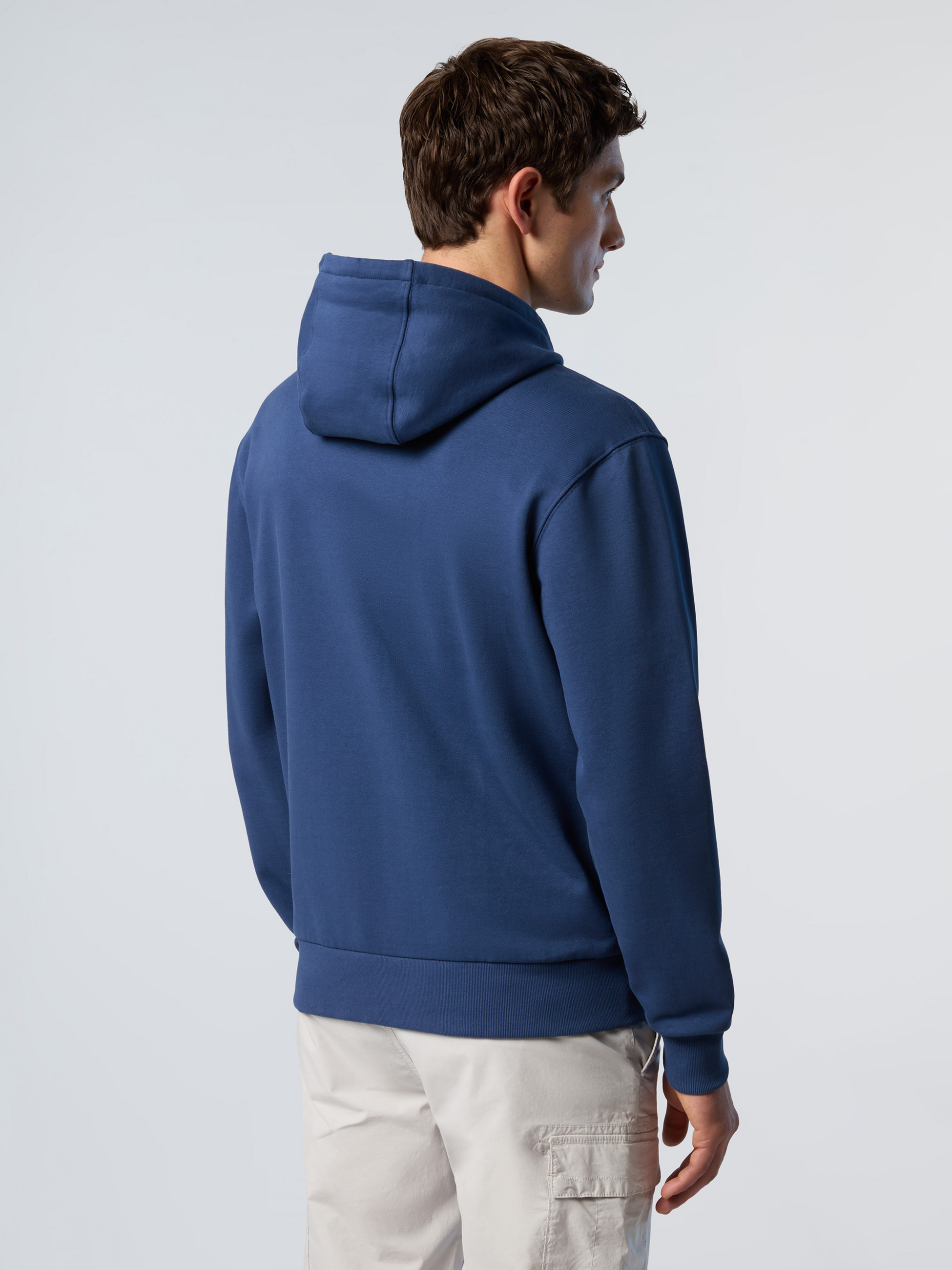 NORTH SAILS, North Sails Hoodie Full-zip With Logo Patch