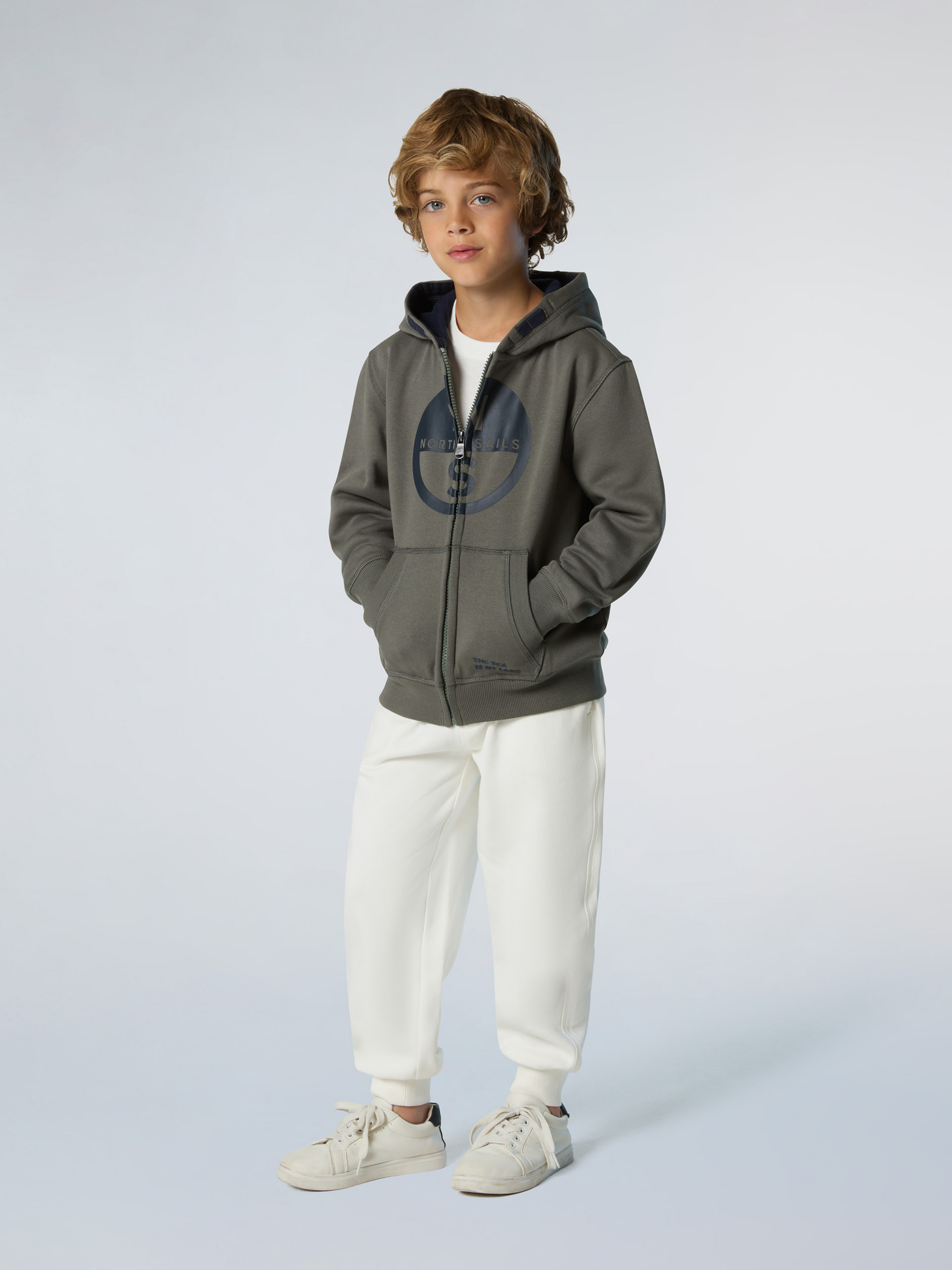 NORTH SAILS, North Sails Hoodie Full-zip With Maxi Logo