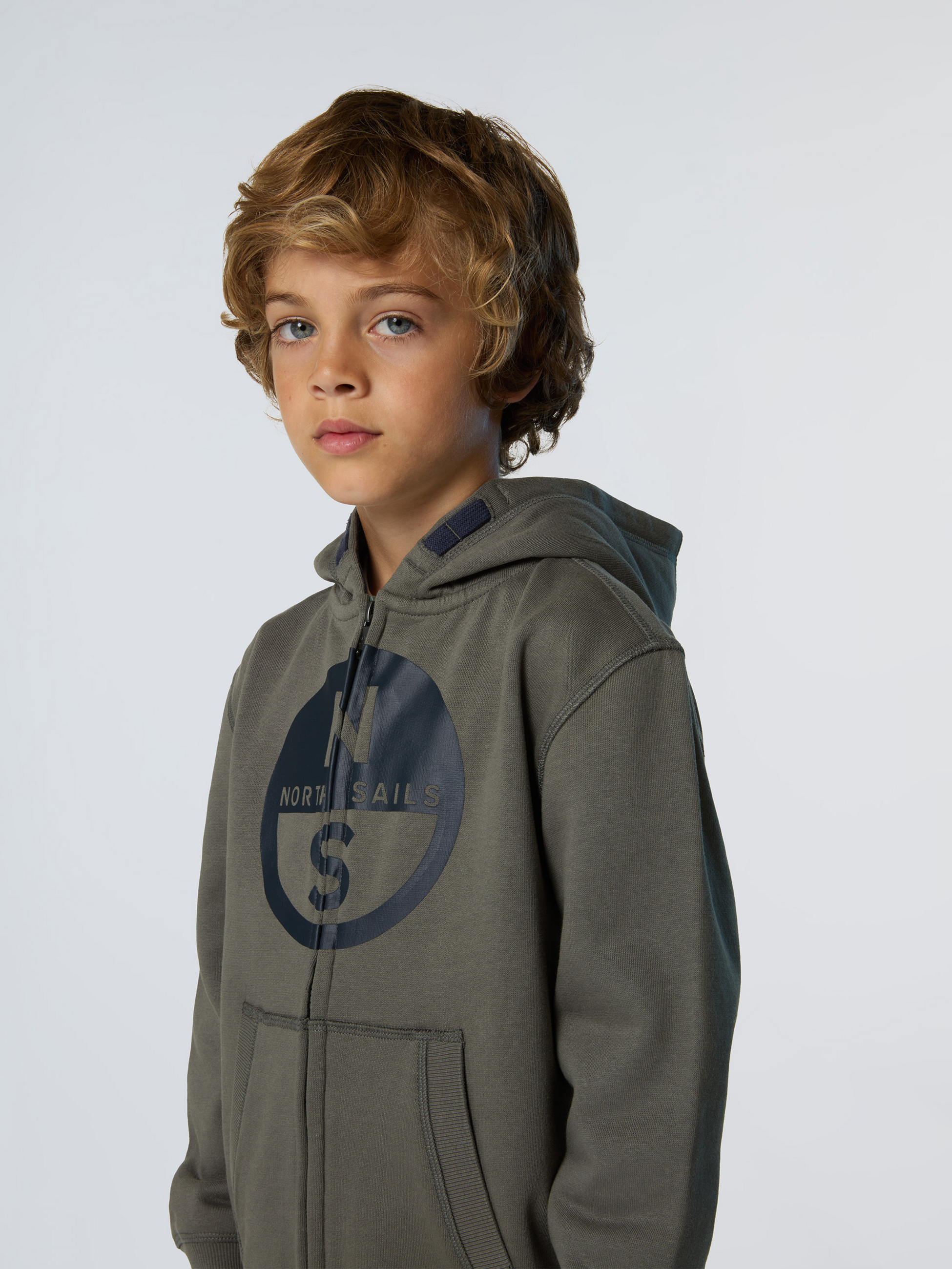 NORTH SAILS, North Sails Hoodie Full-zip With Maxi Logo
