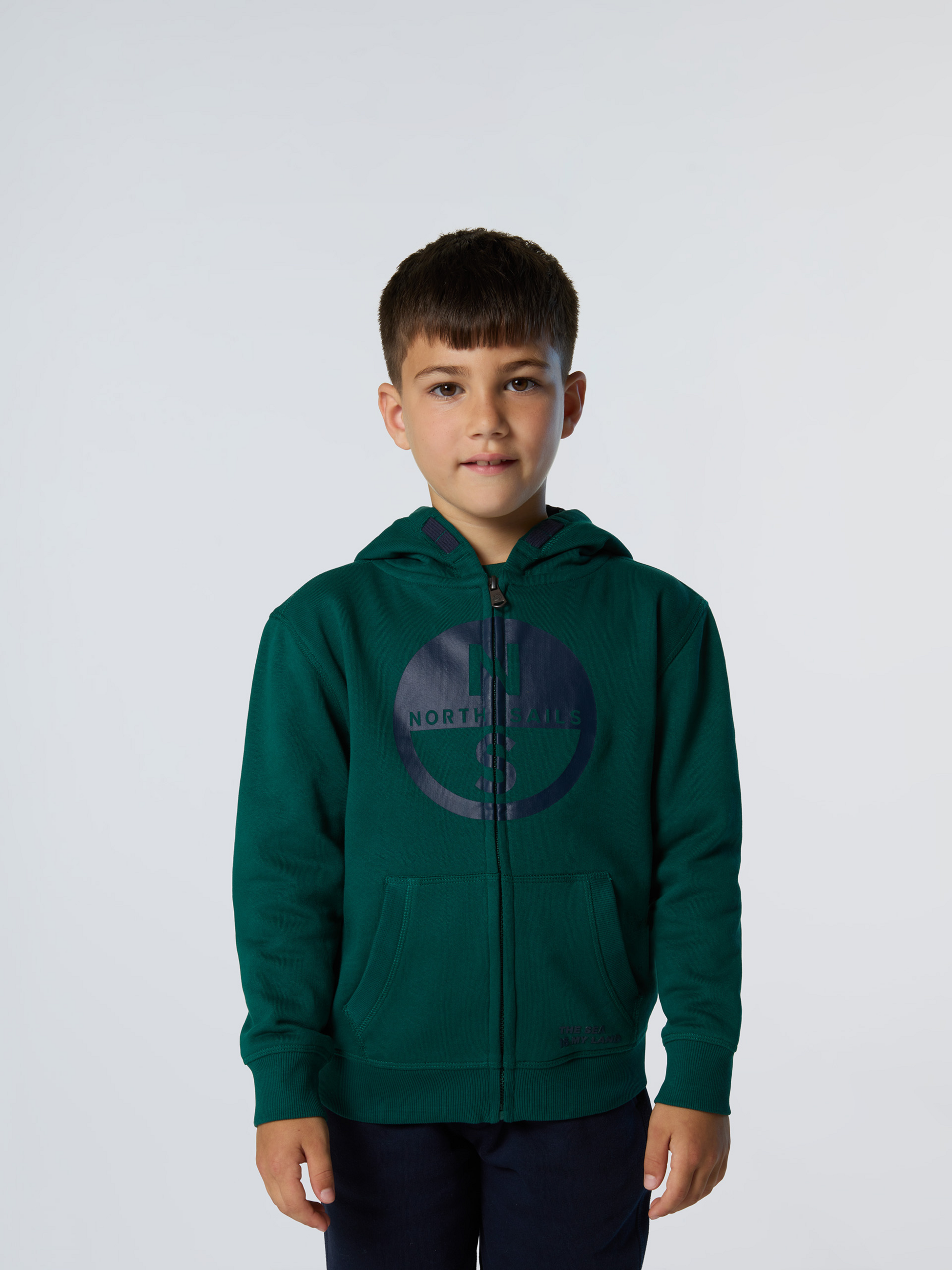 NORTH SAILS, North Sails Hoodie Full-zip With Maxi Logo