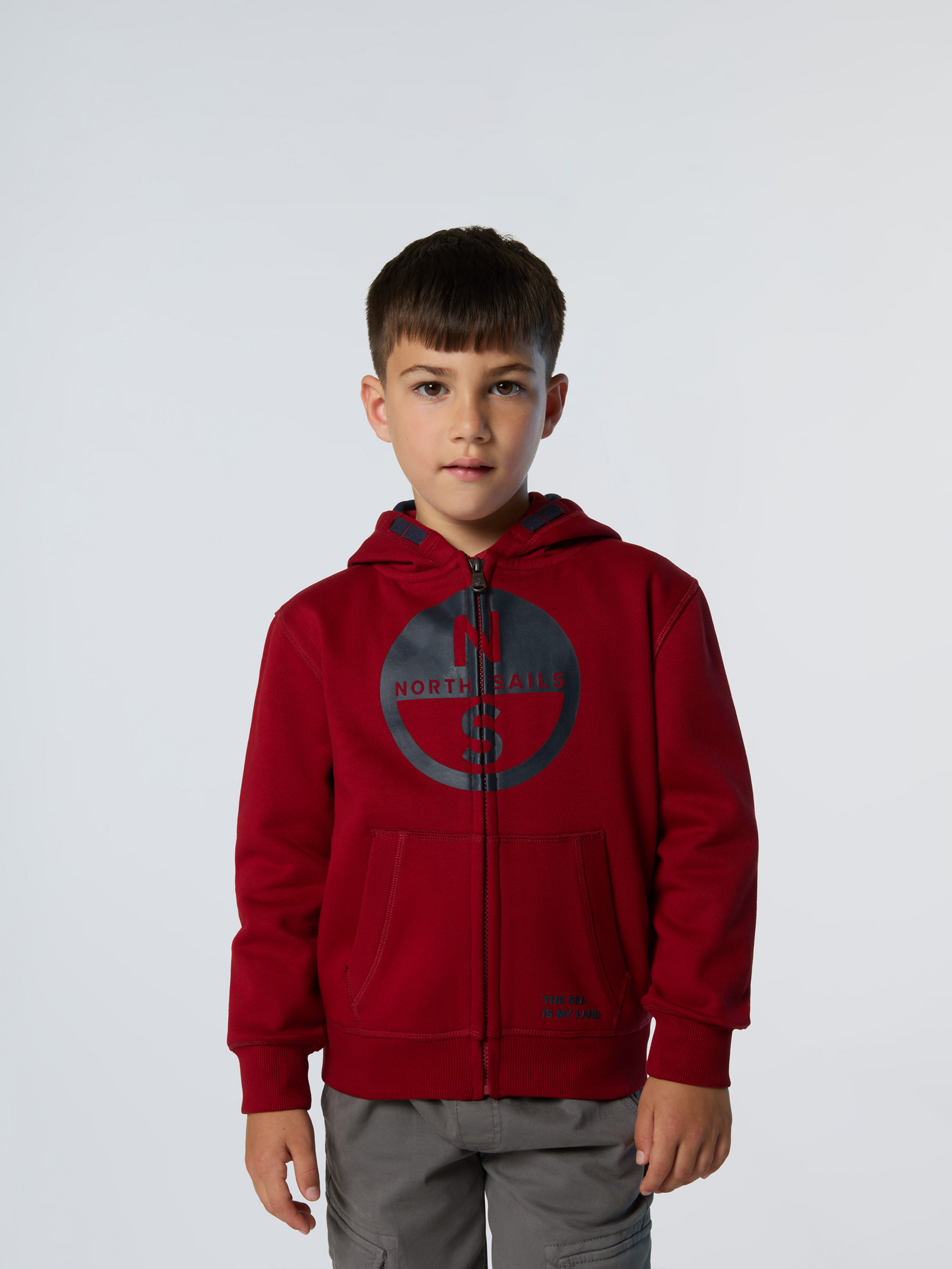 NORTH SAILS, North Sails Hoodie Full-zip With Maxi Logo