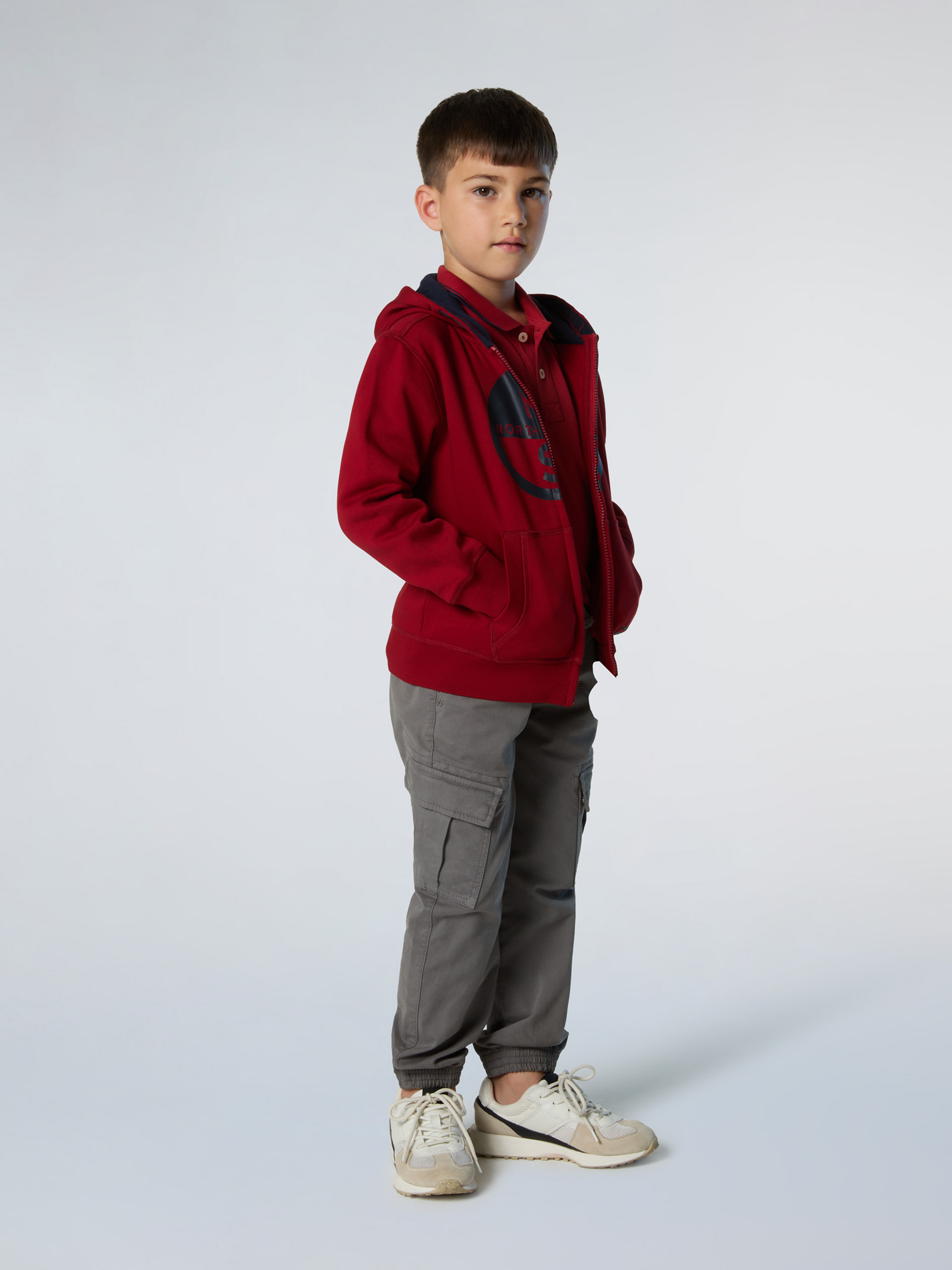 NORTH SAILS, North Sails Hoodie Full-zip With Maxi Logo