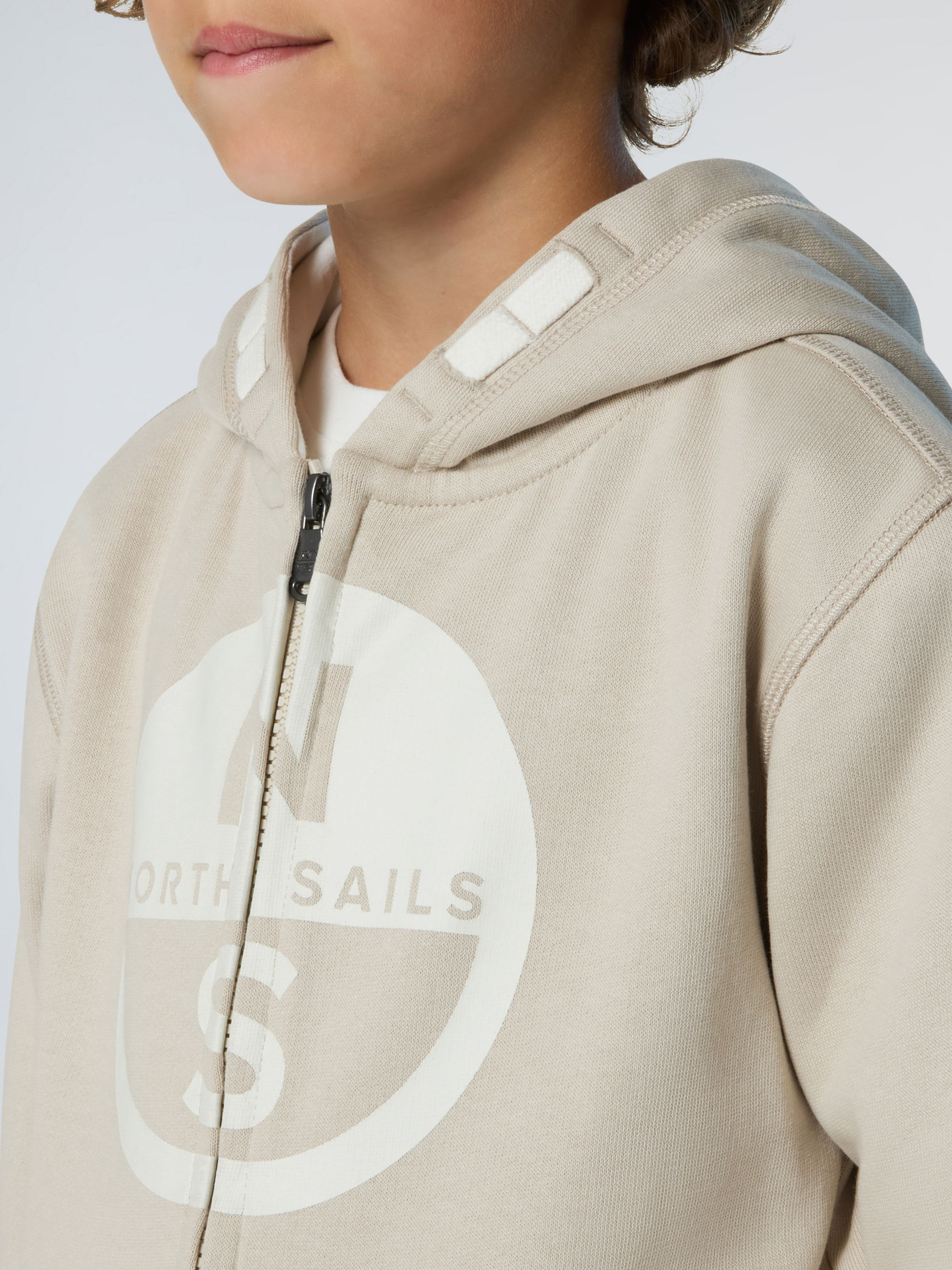 NORTH SAILS, North Sails Hoodie Full-zip With Maxi Logo