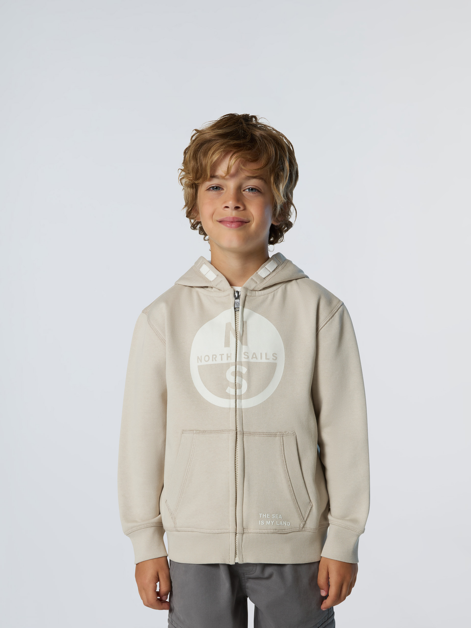 NORTH SAILS, North Sails Hoodie Full-zip With Maxi Logo