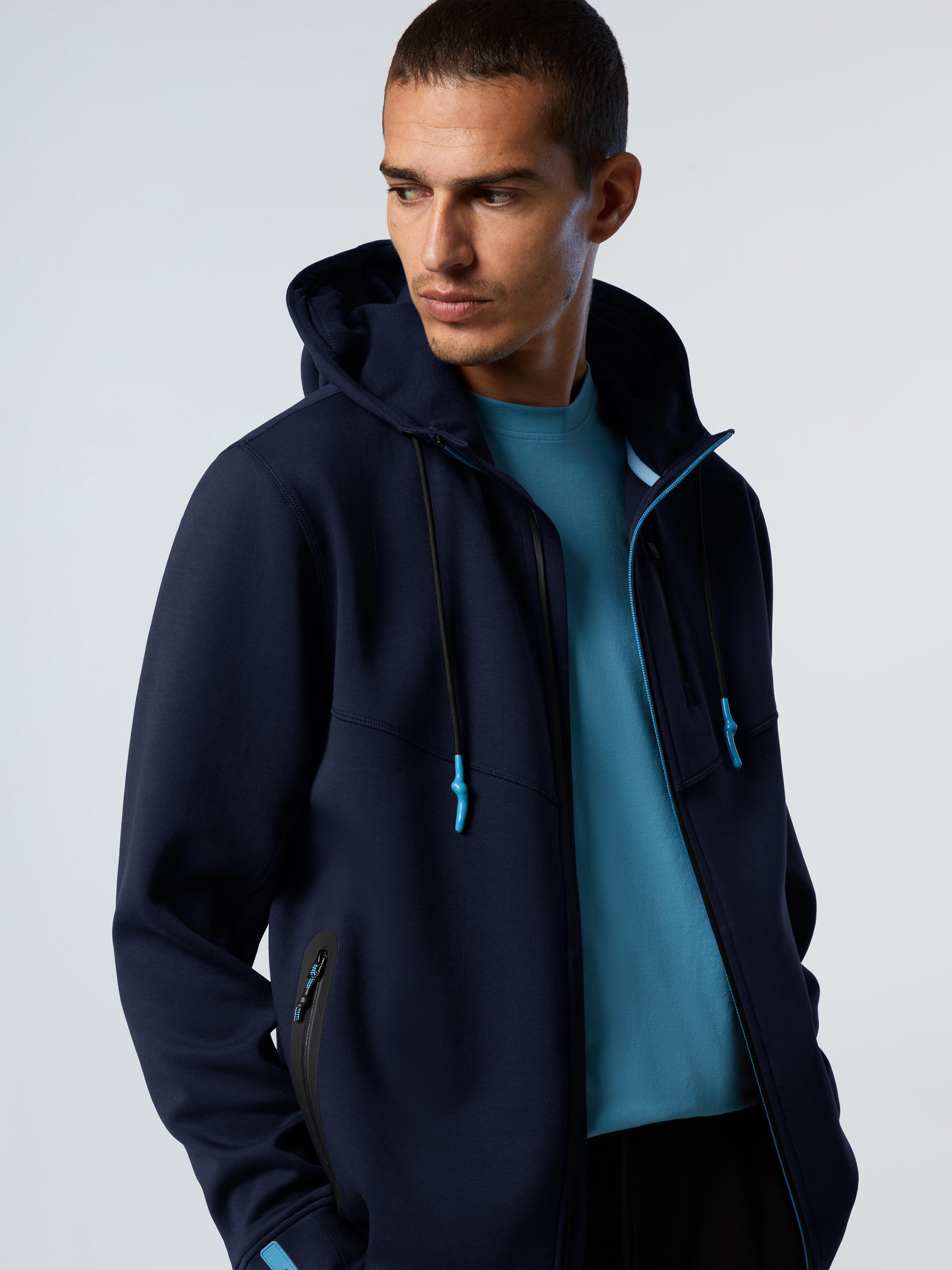 NORTH SAILS, North Sails Hoodie Interlock Full-zip