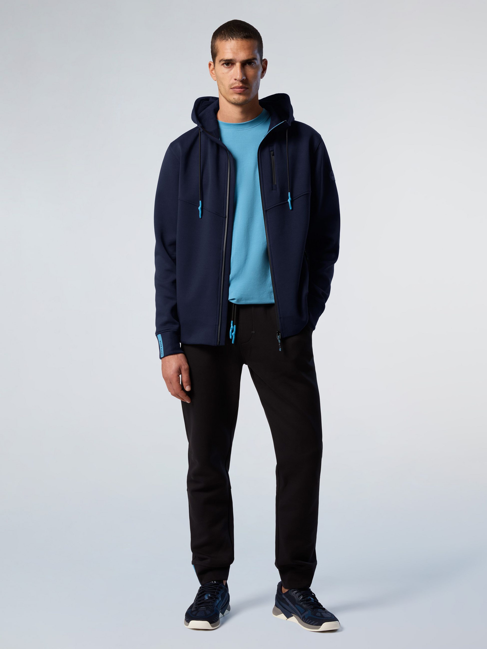 NORTH SAILS, North Sails Hoodie Interlock Full-zip