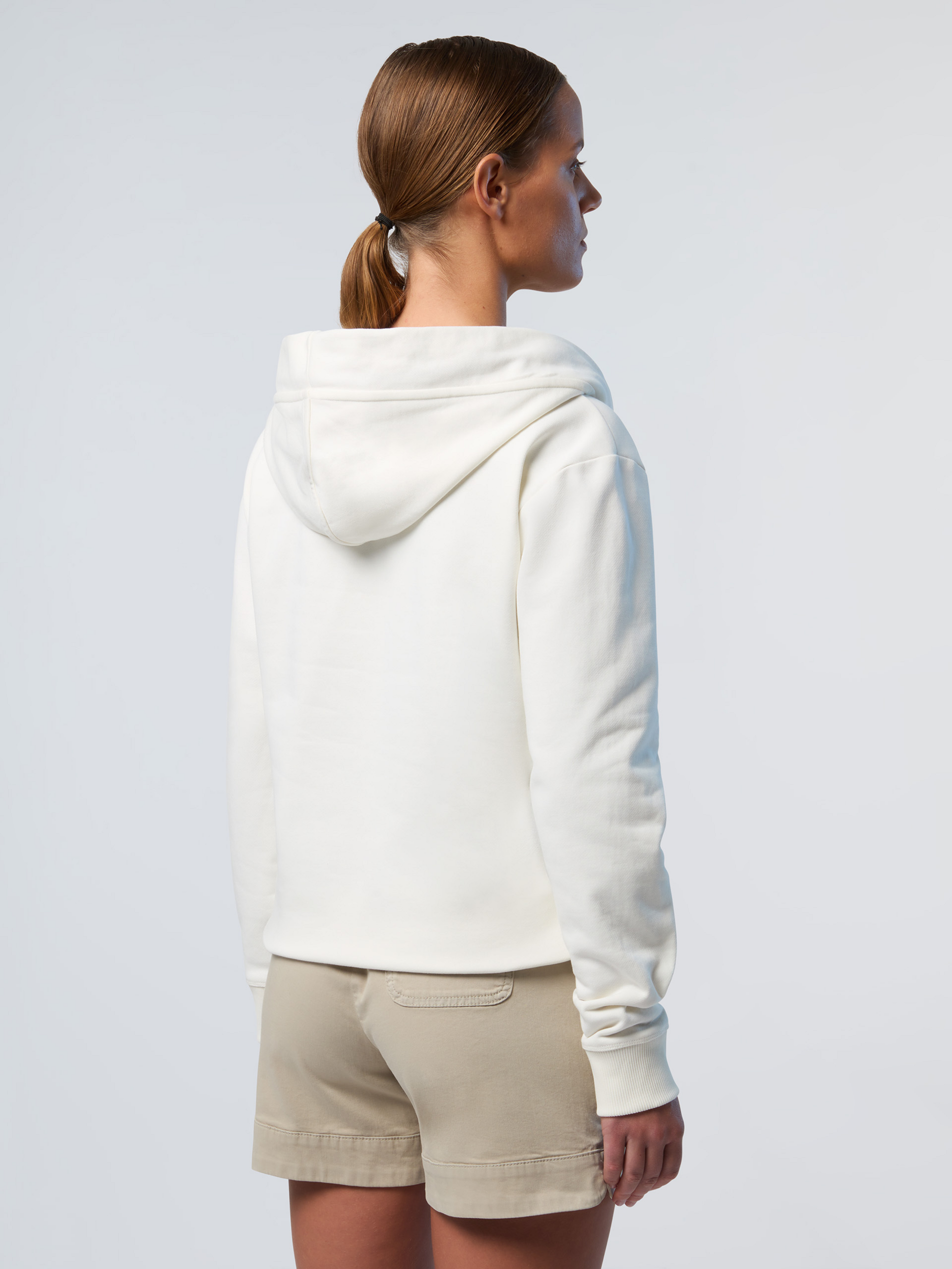 NORTH SAILS, North Sails Hoodie V-neck With North Sails Print