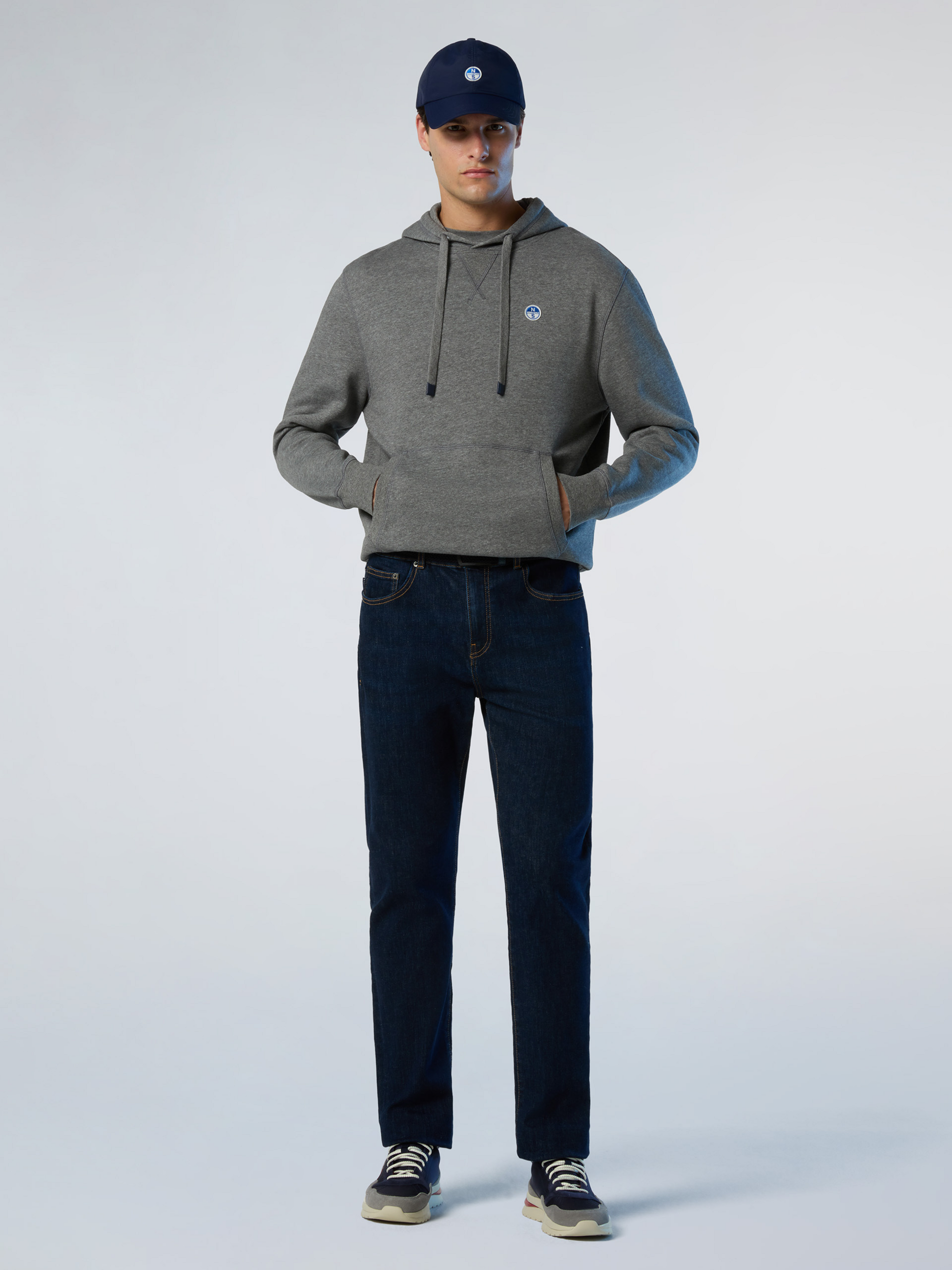 NORTH SAILS, North Sails Hoodie With Logo Patch