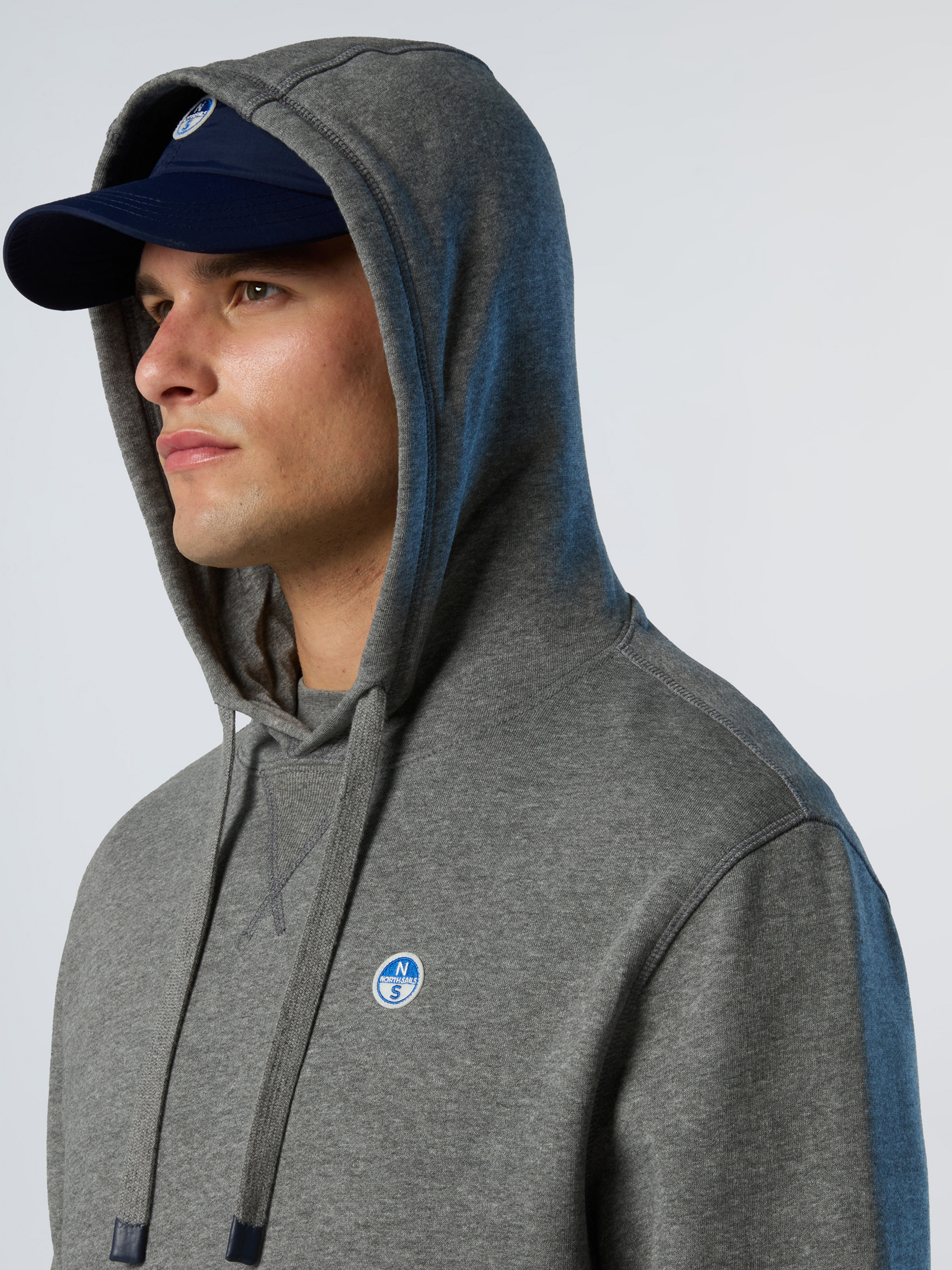 NORTH SAILS, North Sails Hoodie With Logo Patch