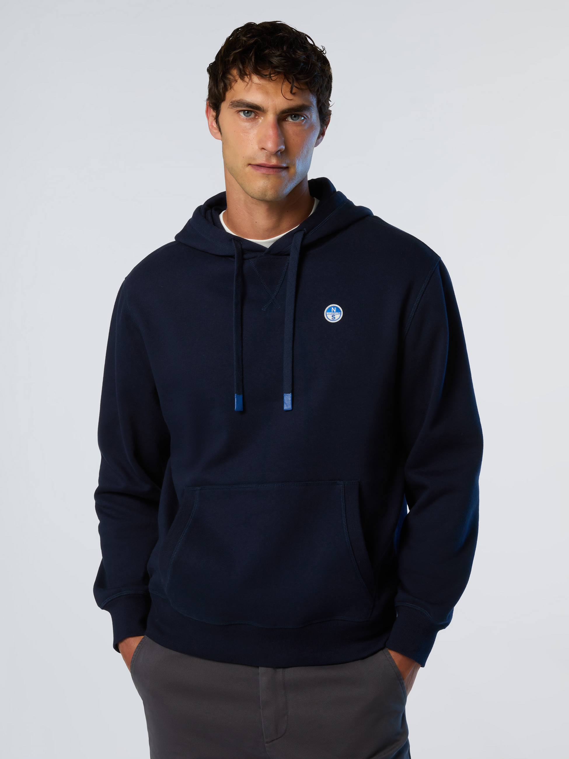 NORTH SAILS, North Sails Hoodie With Logo Patch