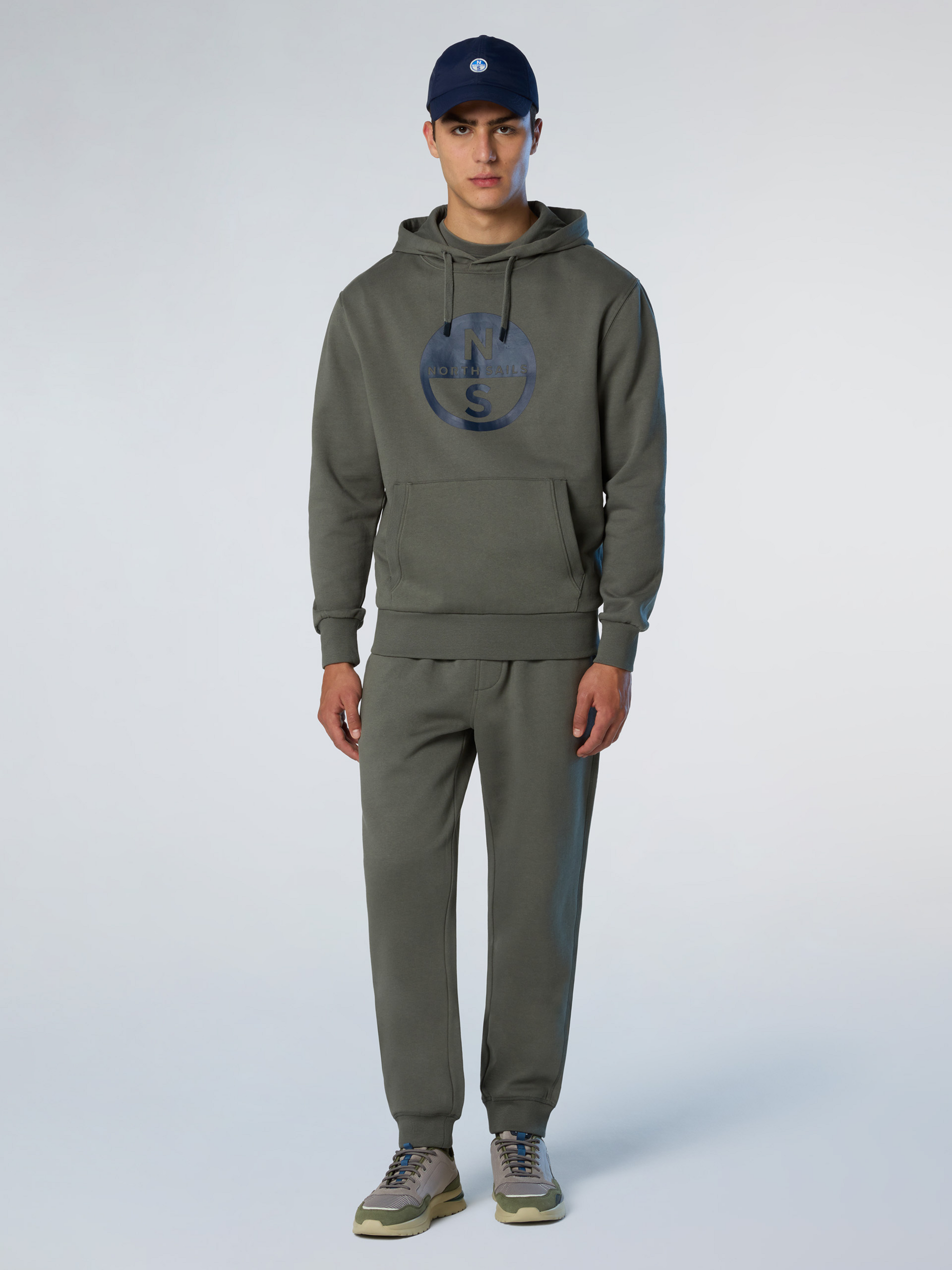 NORTH SAILS, North Sails Hoodie With Maxi Logo Print