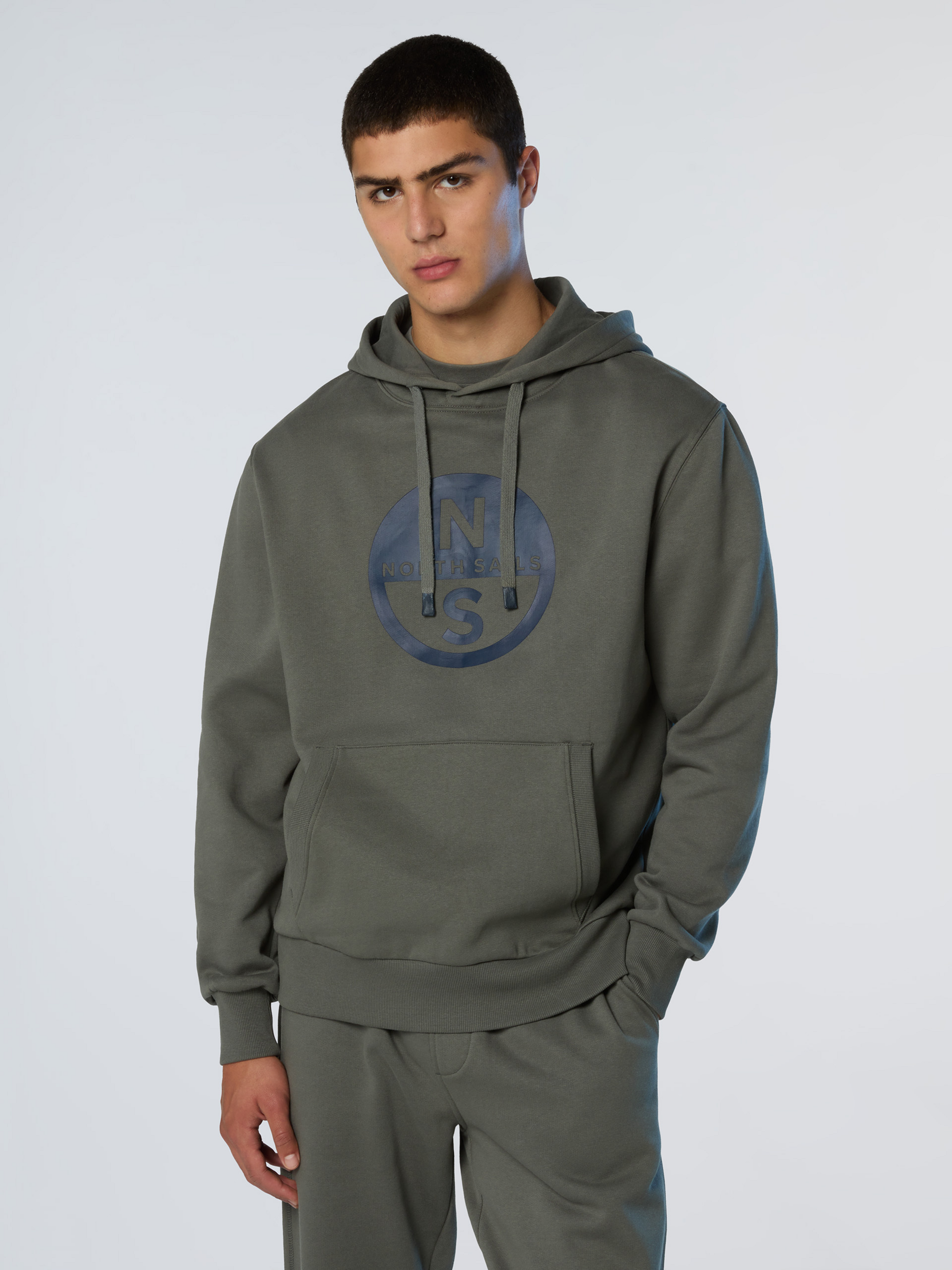 NORTH SAILS, North Sails Hoodie With Maxi Logo Print
