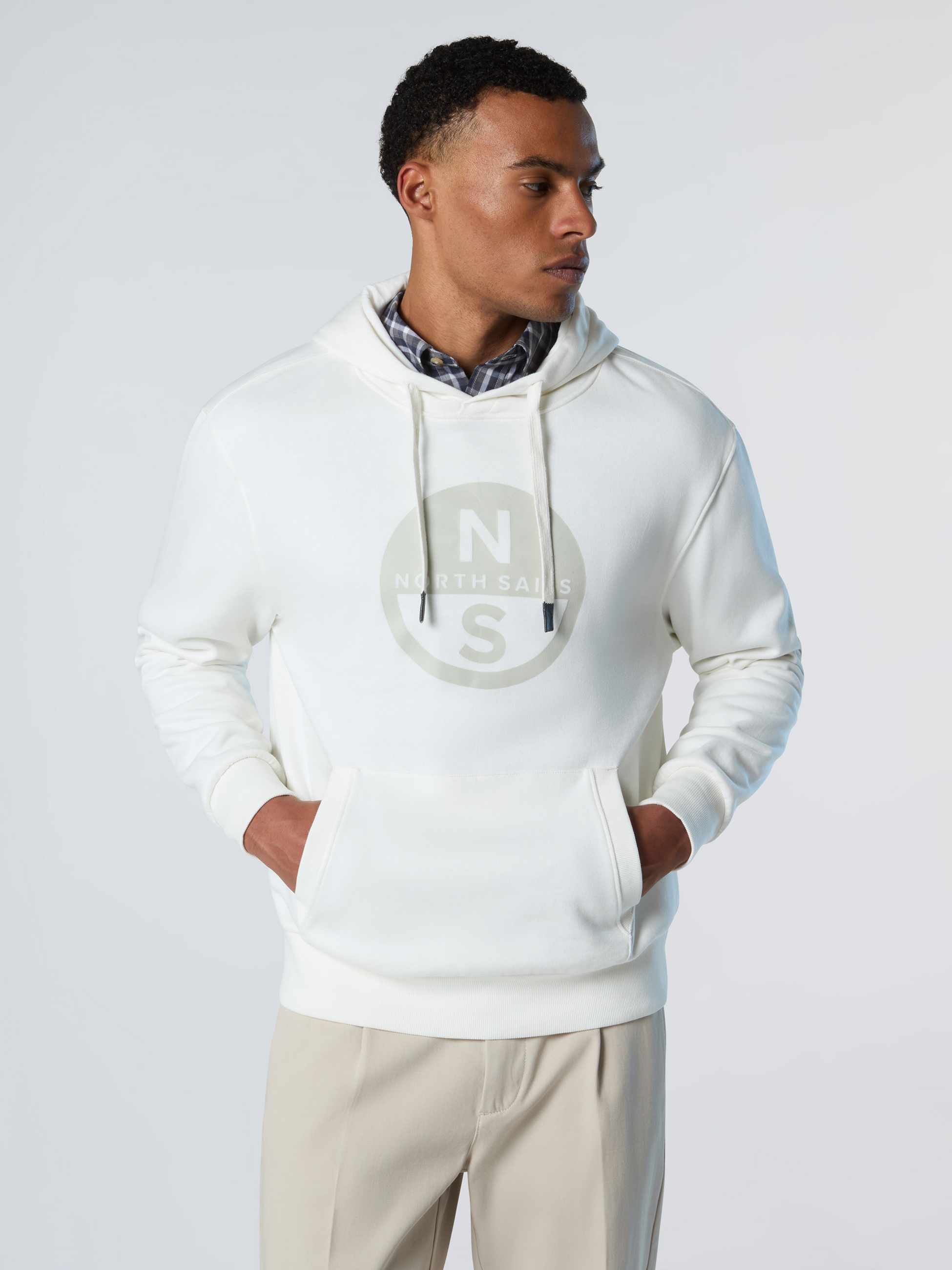 NORTH SAILS, North Sails Hoodie With Maxi Logo Print