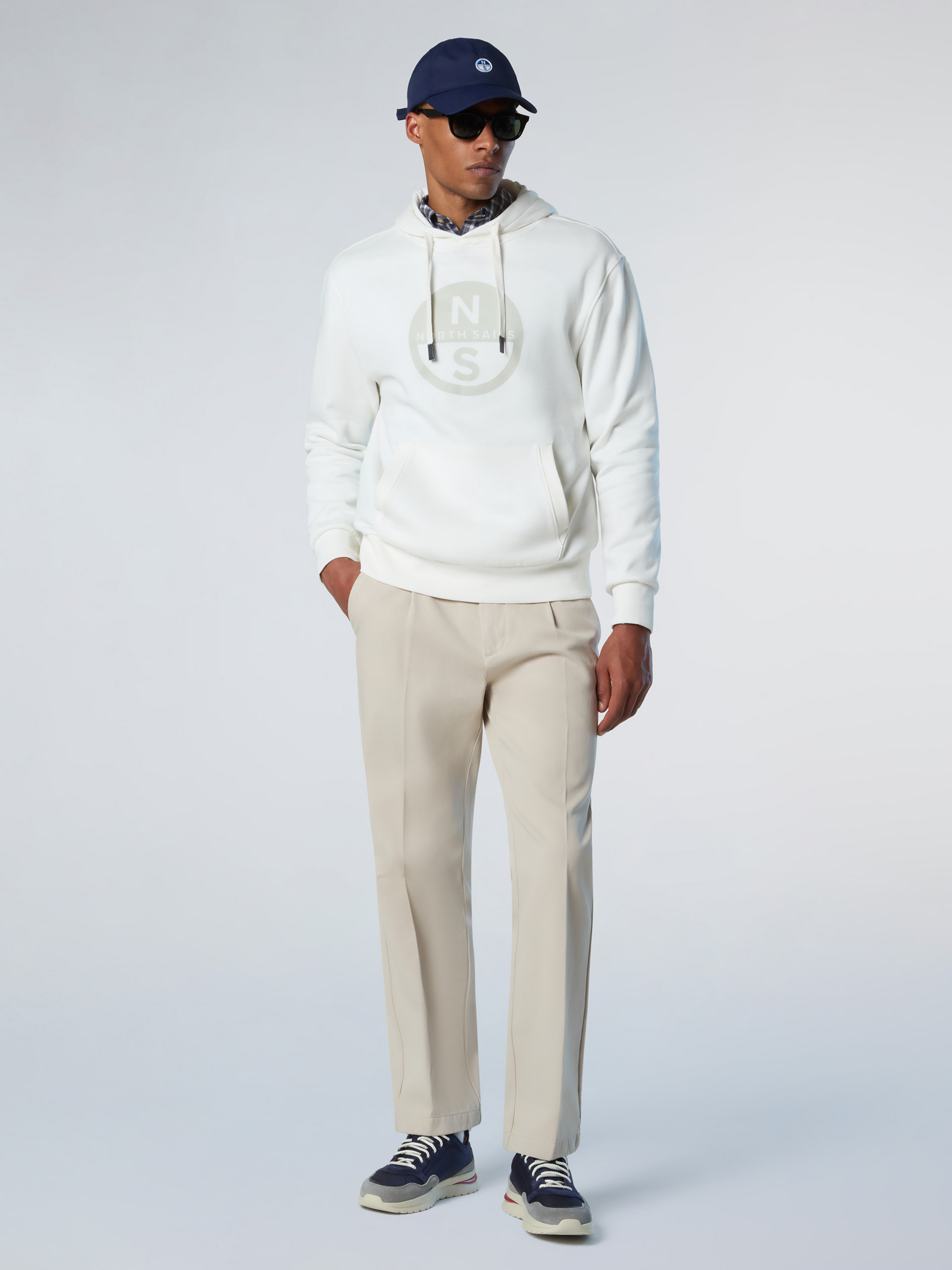 NORTH SAILS, North Sails Hoodie With Maxi Logo Print