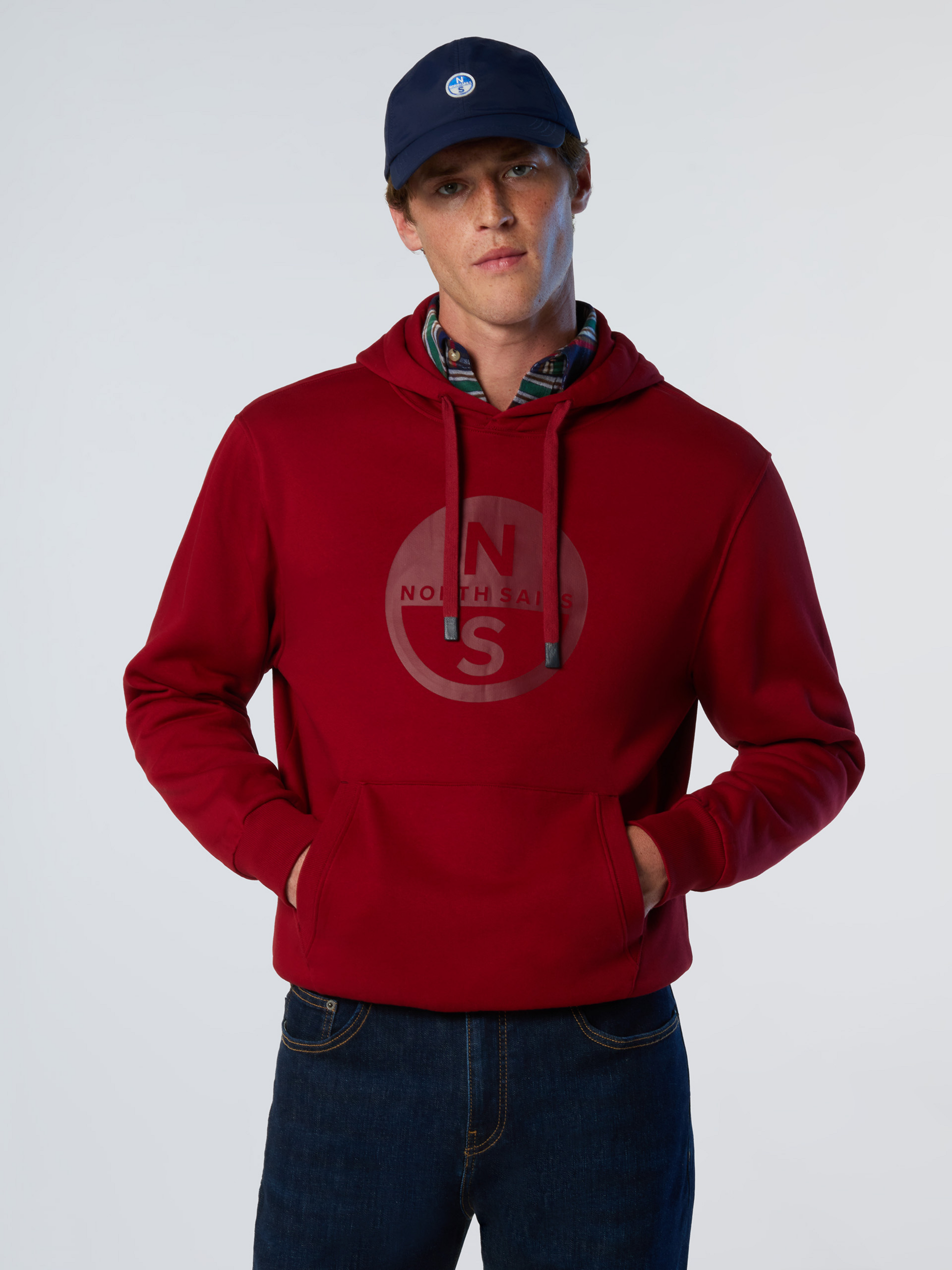NORTH SAILS, North Sails Hoodie With Maxi Logo Print