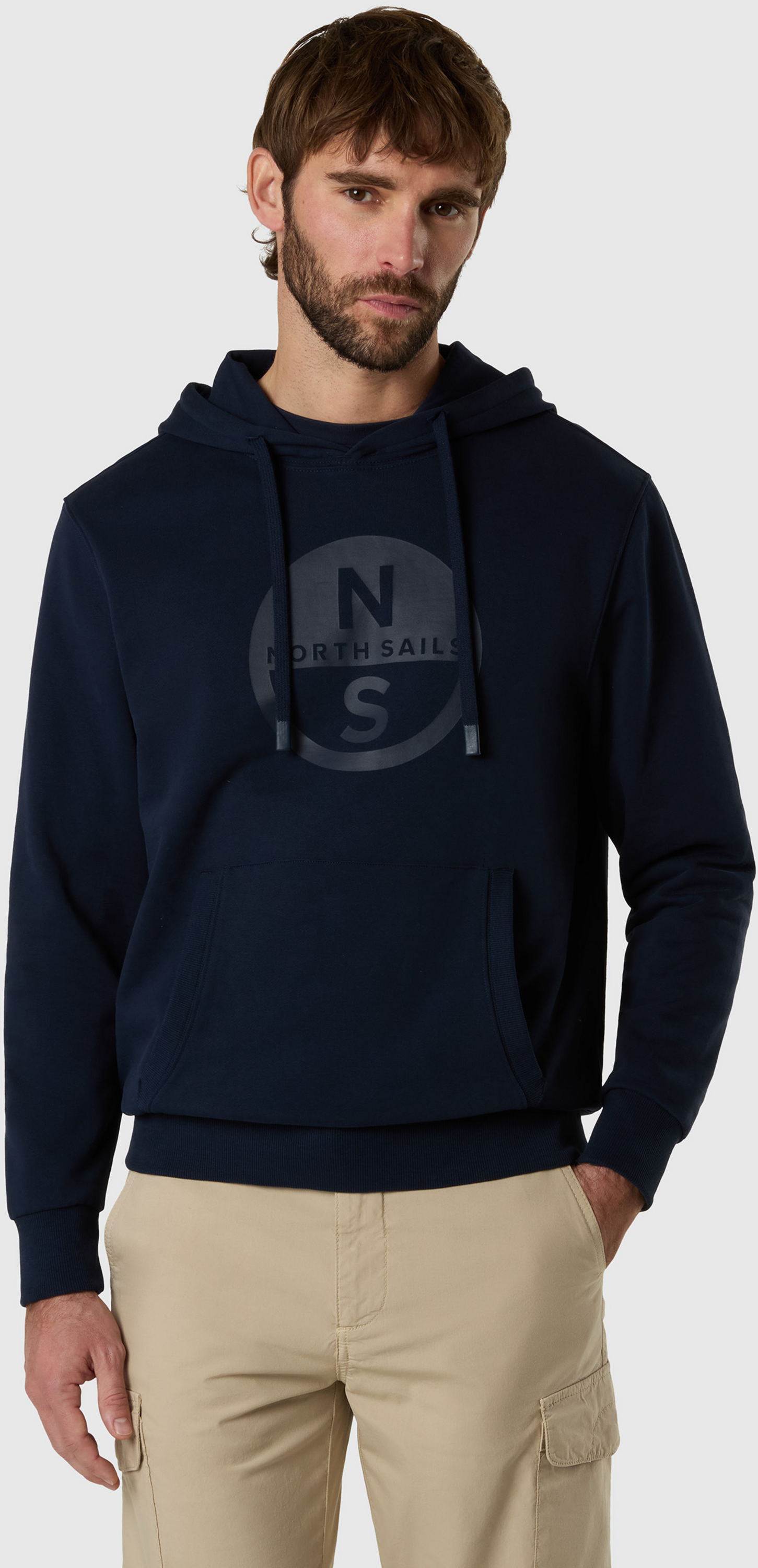 NORTH SAILS, North Sails Hoodie With Maxi Logo Print