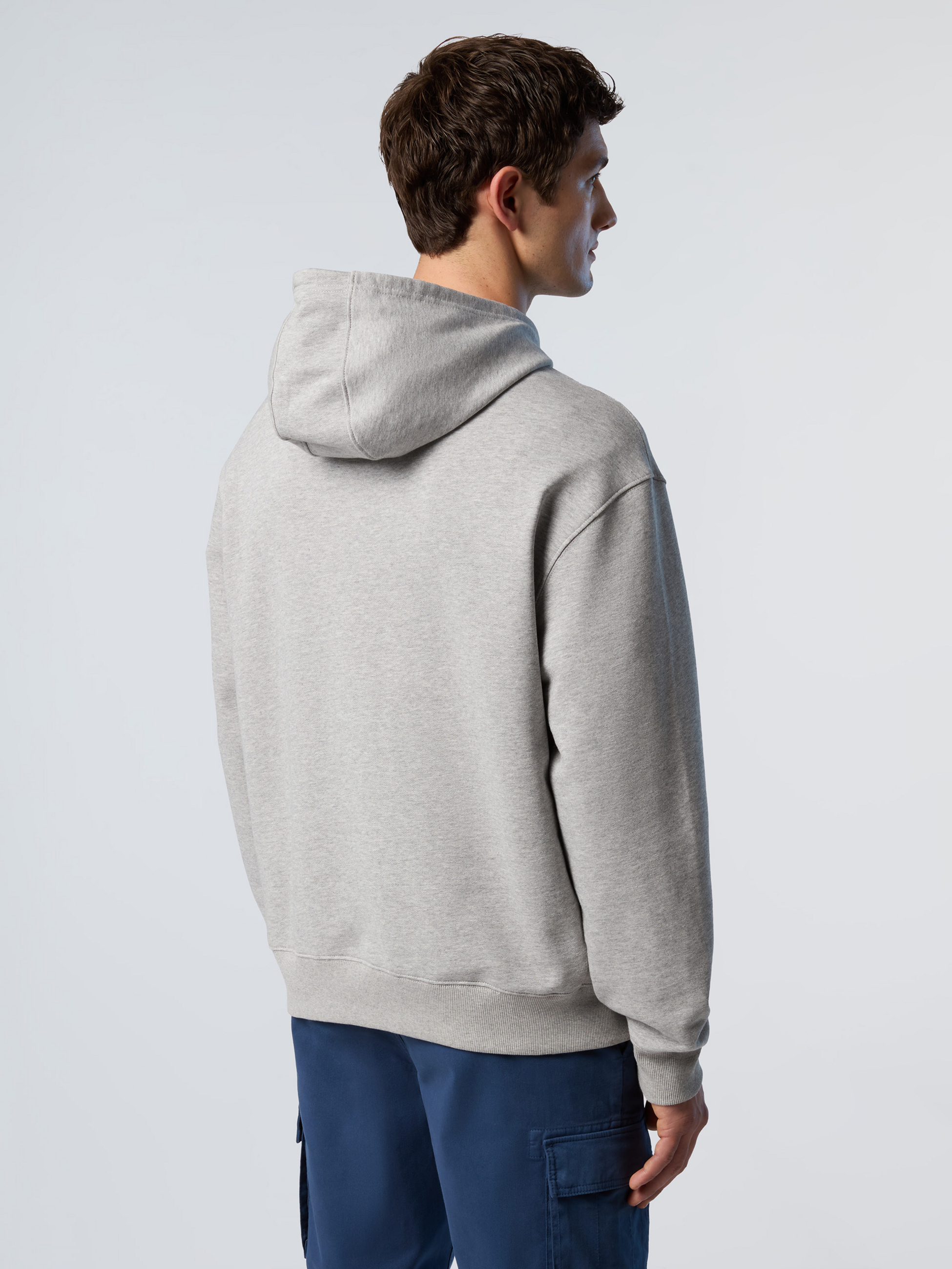 NORTH SAILS, North Sails Hoodie With Side Ribbing