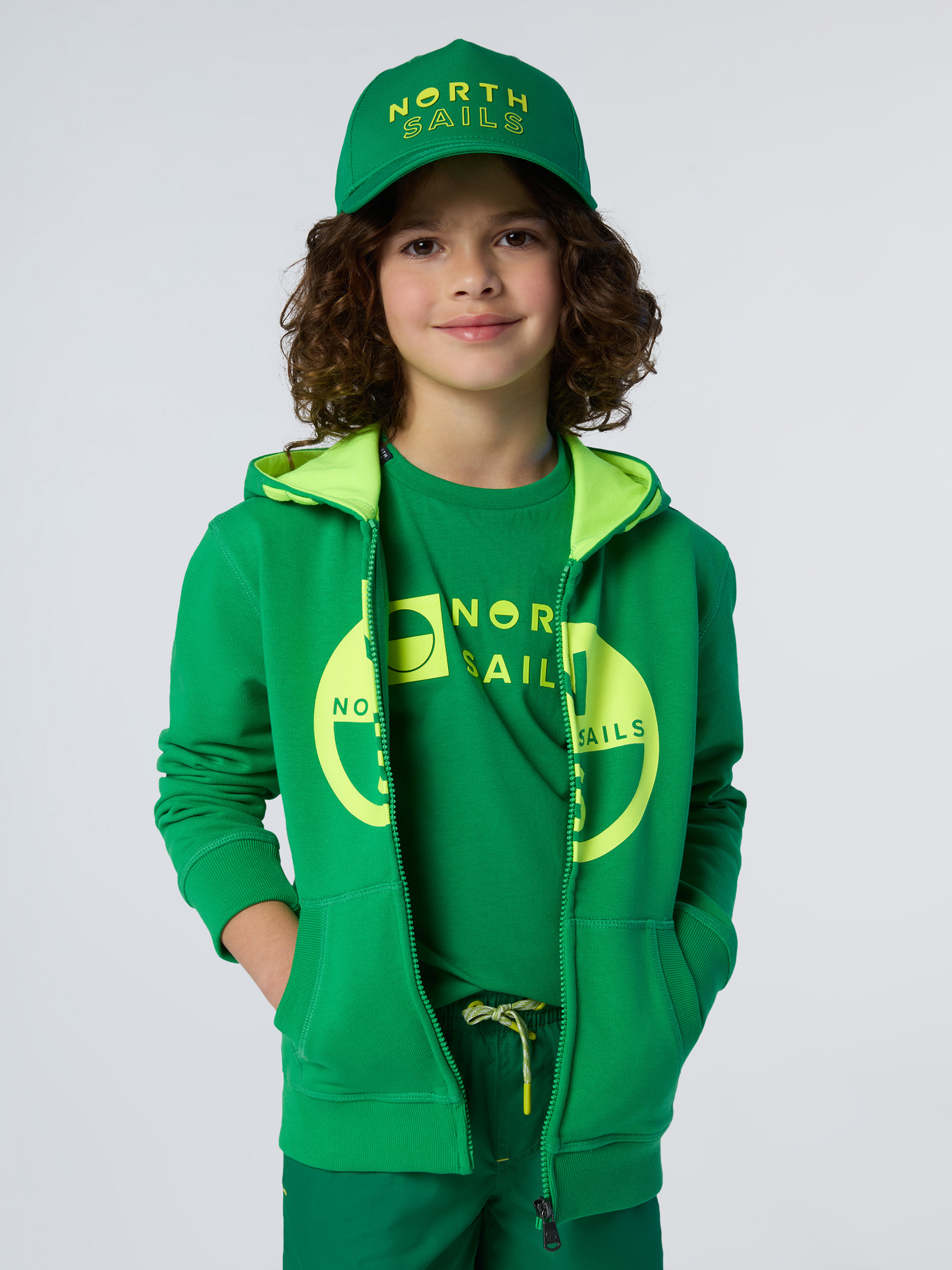 NORTH SAILS, North Sails Hoodie Zipper With Maxi Logo