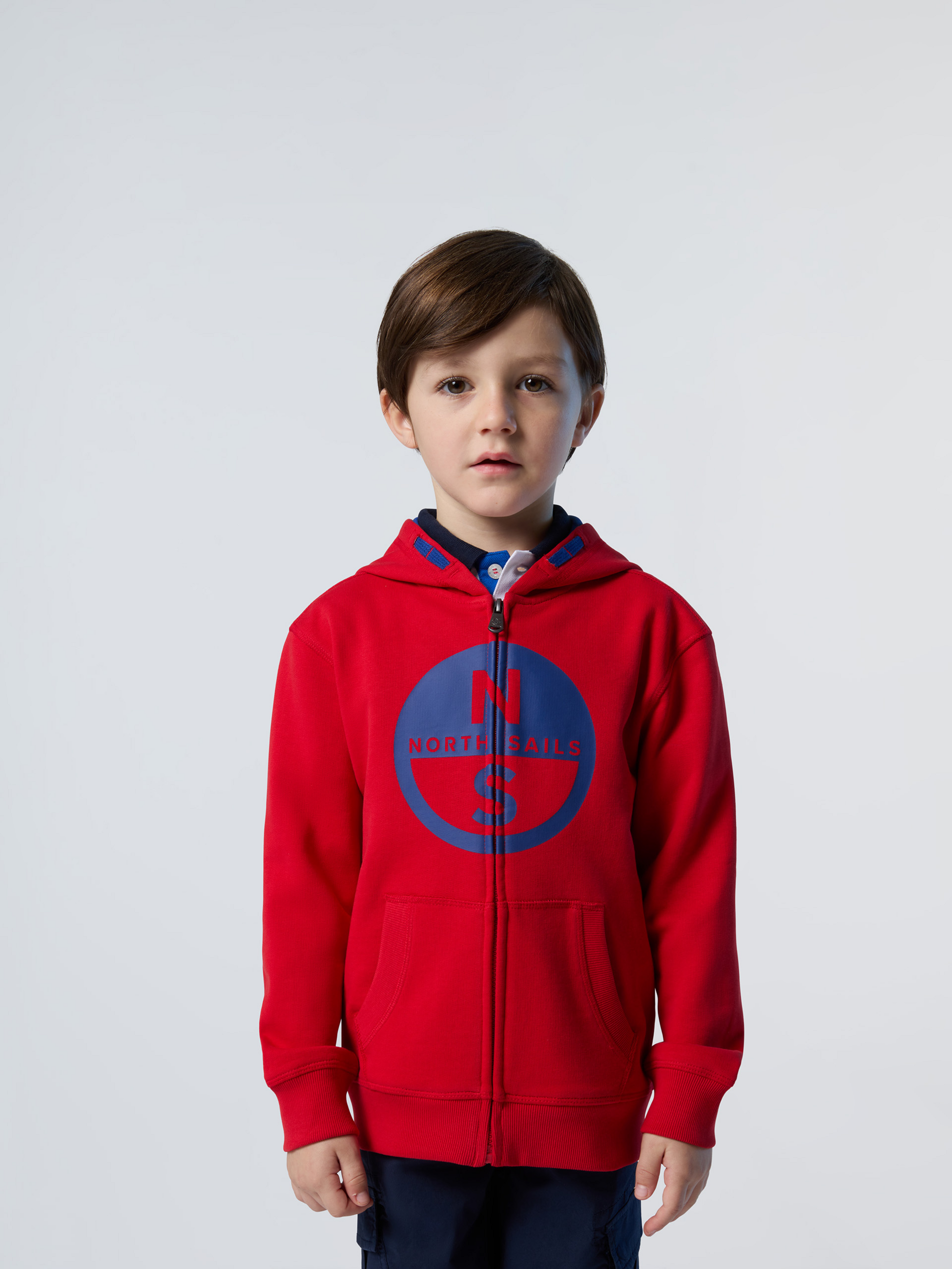 NORTH SAILS, North Sails Hoodie Zipper With Maxi Logo