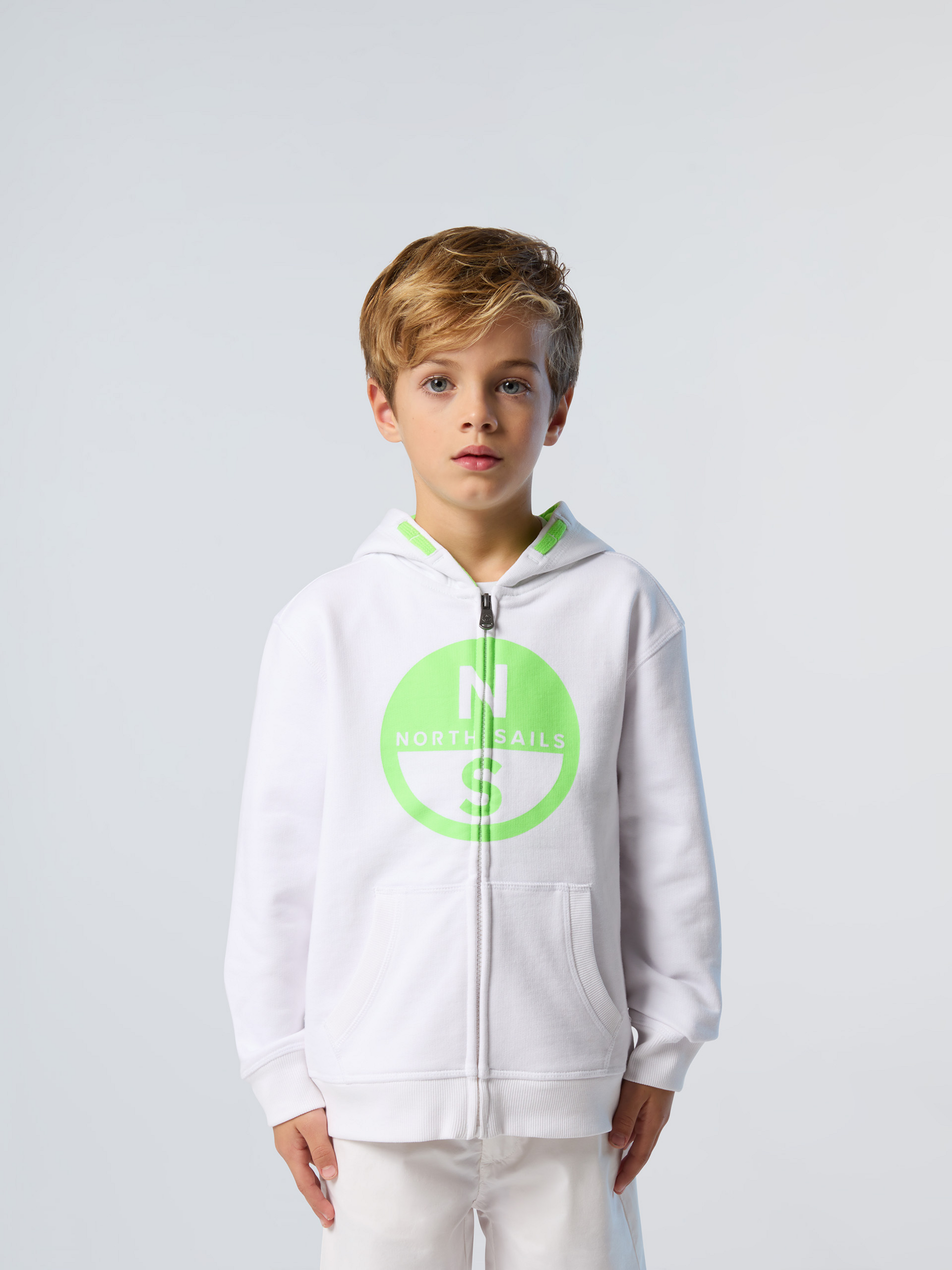 NORTH SAILS, North Sails Hoodie Zipper With Maxi Logo