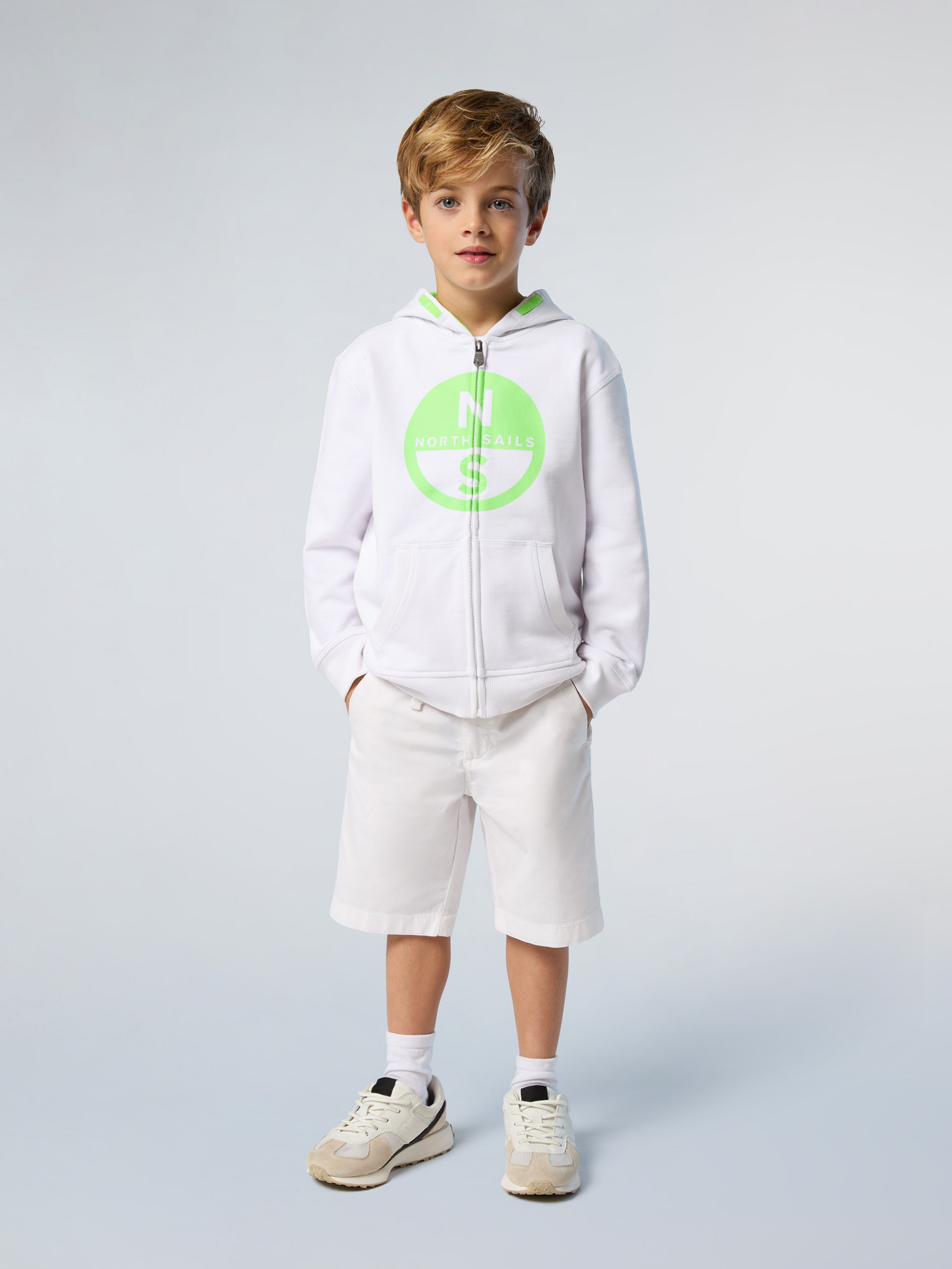 NORTH SAILS, North Sails Hoodie Zipper With Maxi Logo