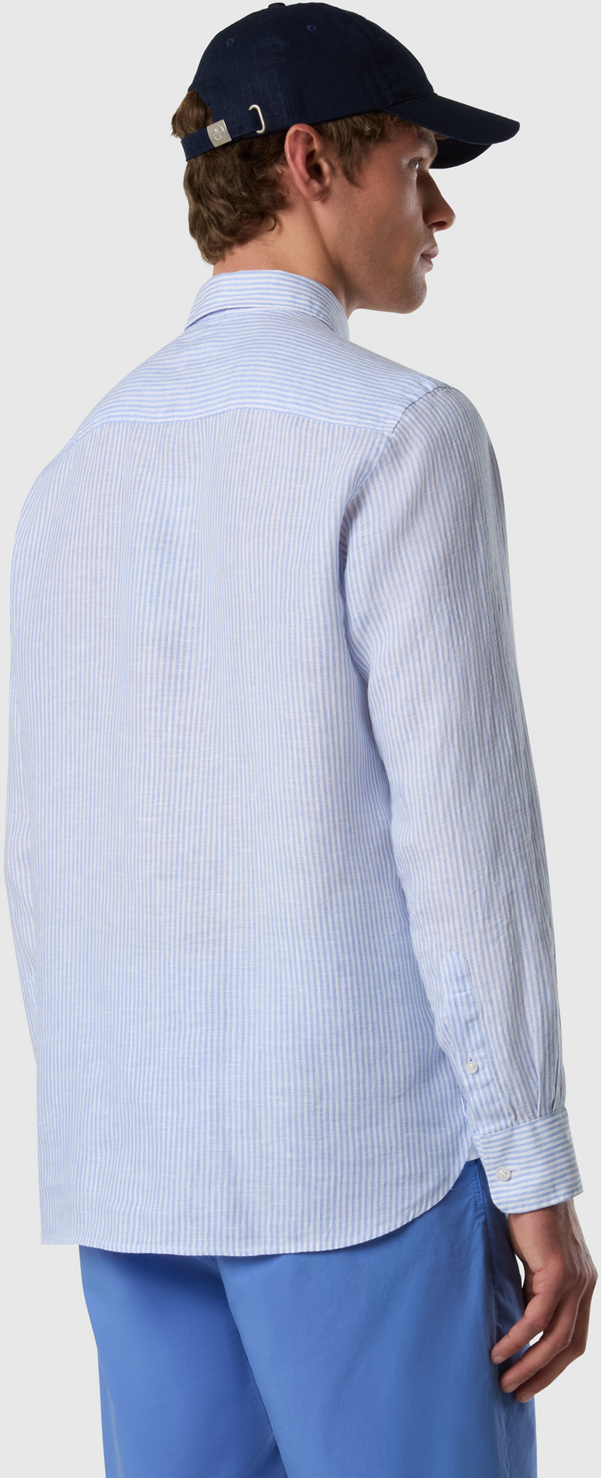 NORTH SAILS, North Sails Linen Shirt Bengal Striped