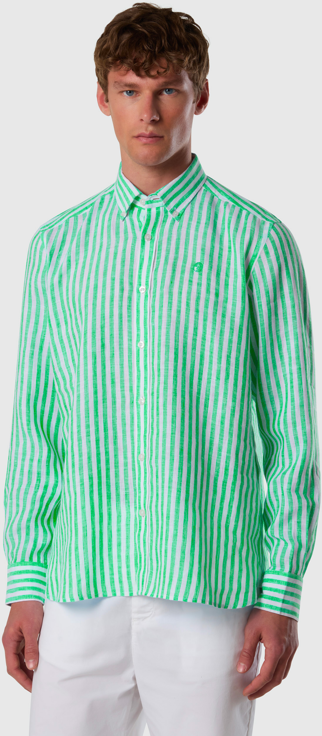 NORTH SAILS, North Sails Linen Shirt Bold Striped