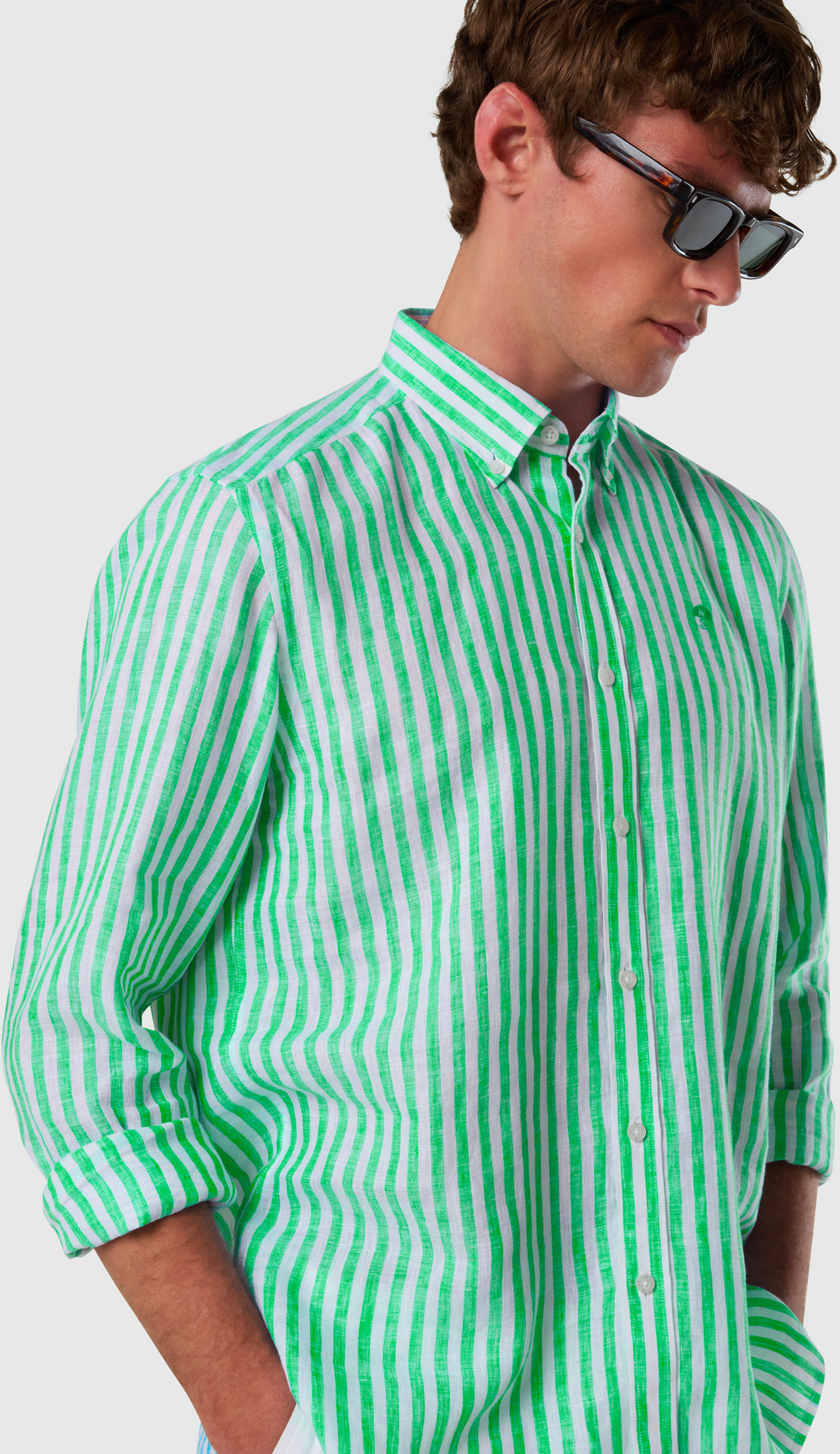 NORTH SAILS, North Sails Linen Shirt Bold Striped