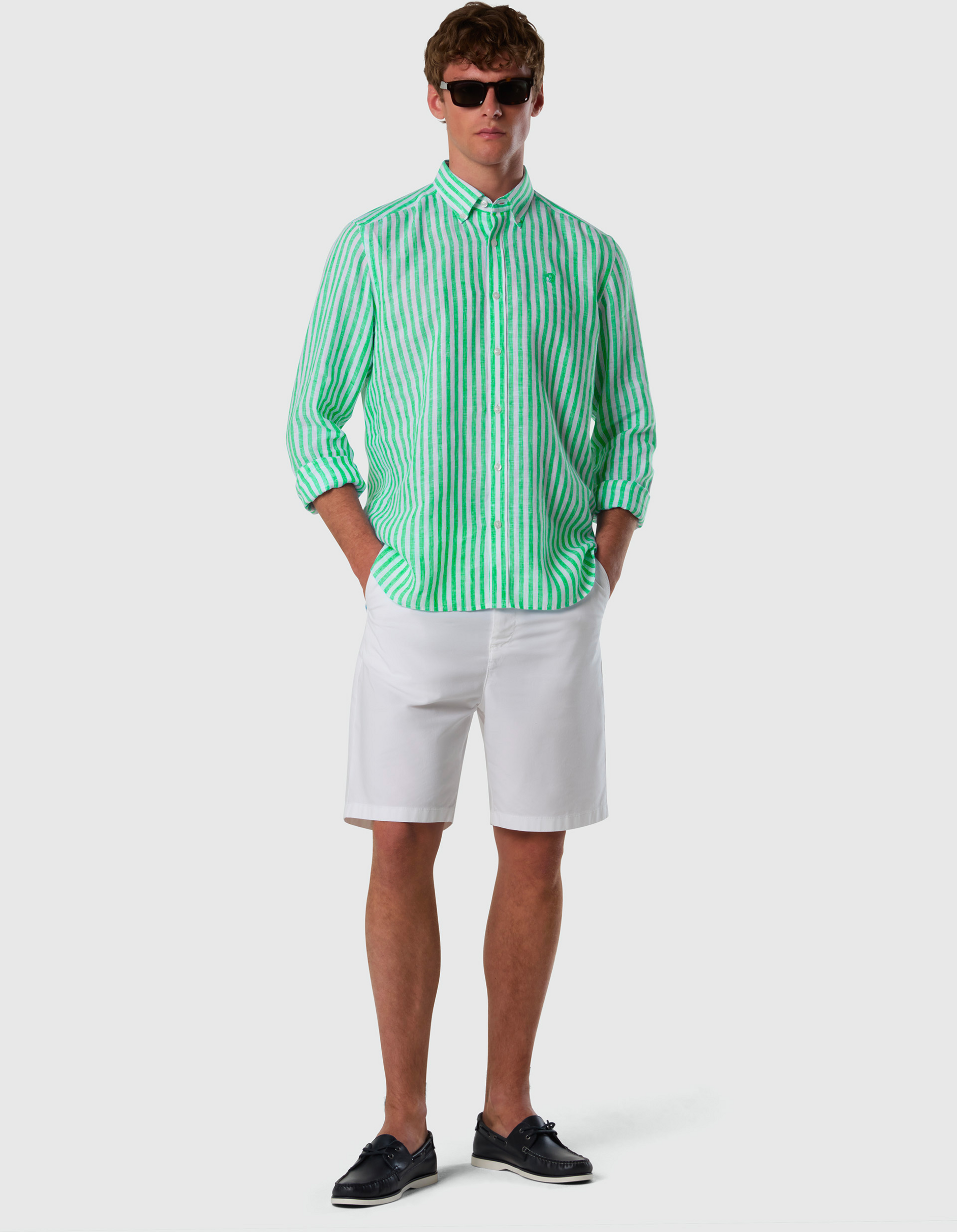 NORTH SAILS, North Sails Linen Shirt Bold Striped
