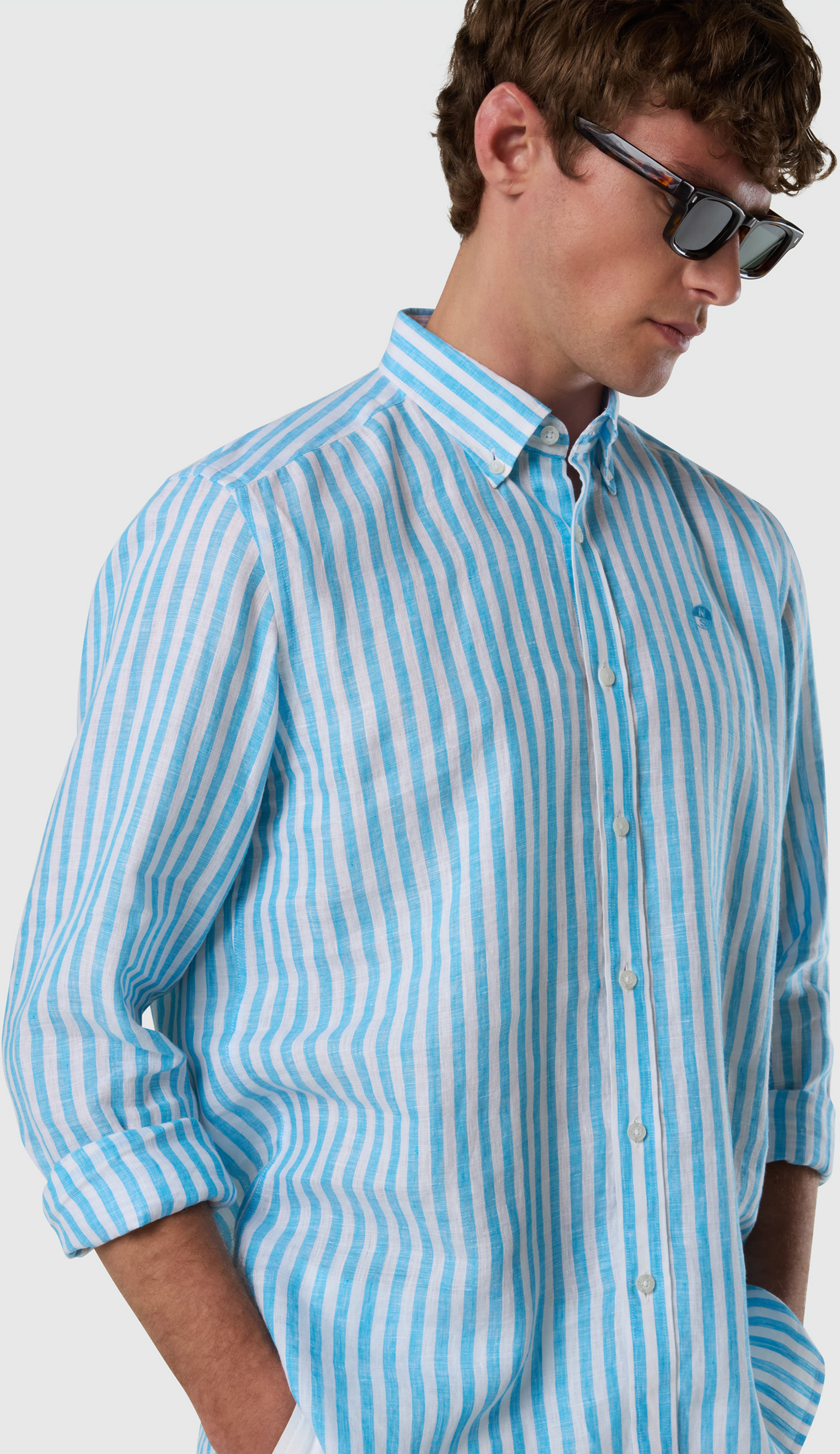 NORTH SAILS, North Sails Linen Shirt Bold Striped
