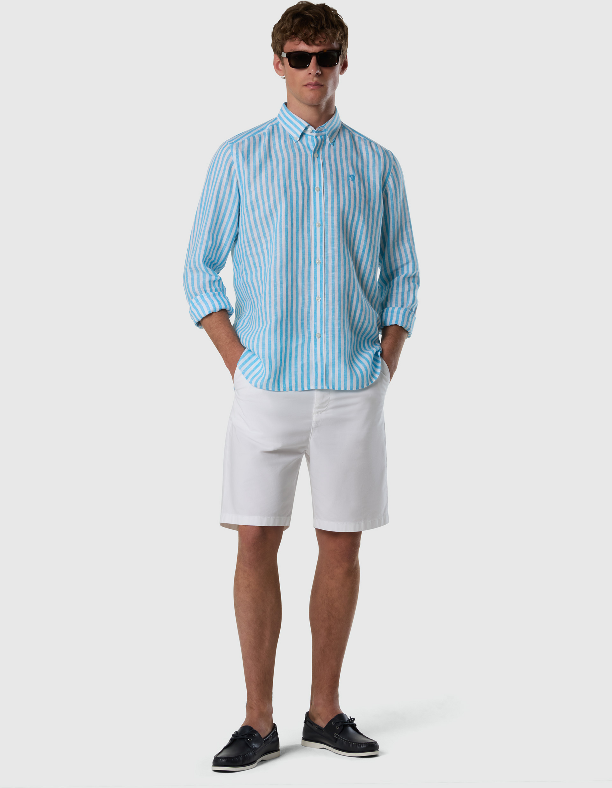 NORTH SAILS, North Sails Linen Shirt Bold Striped