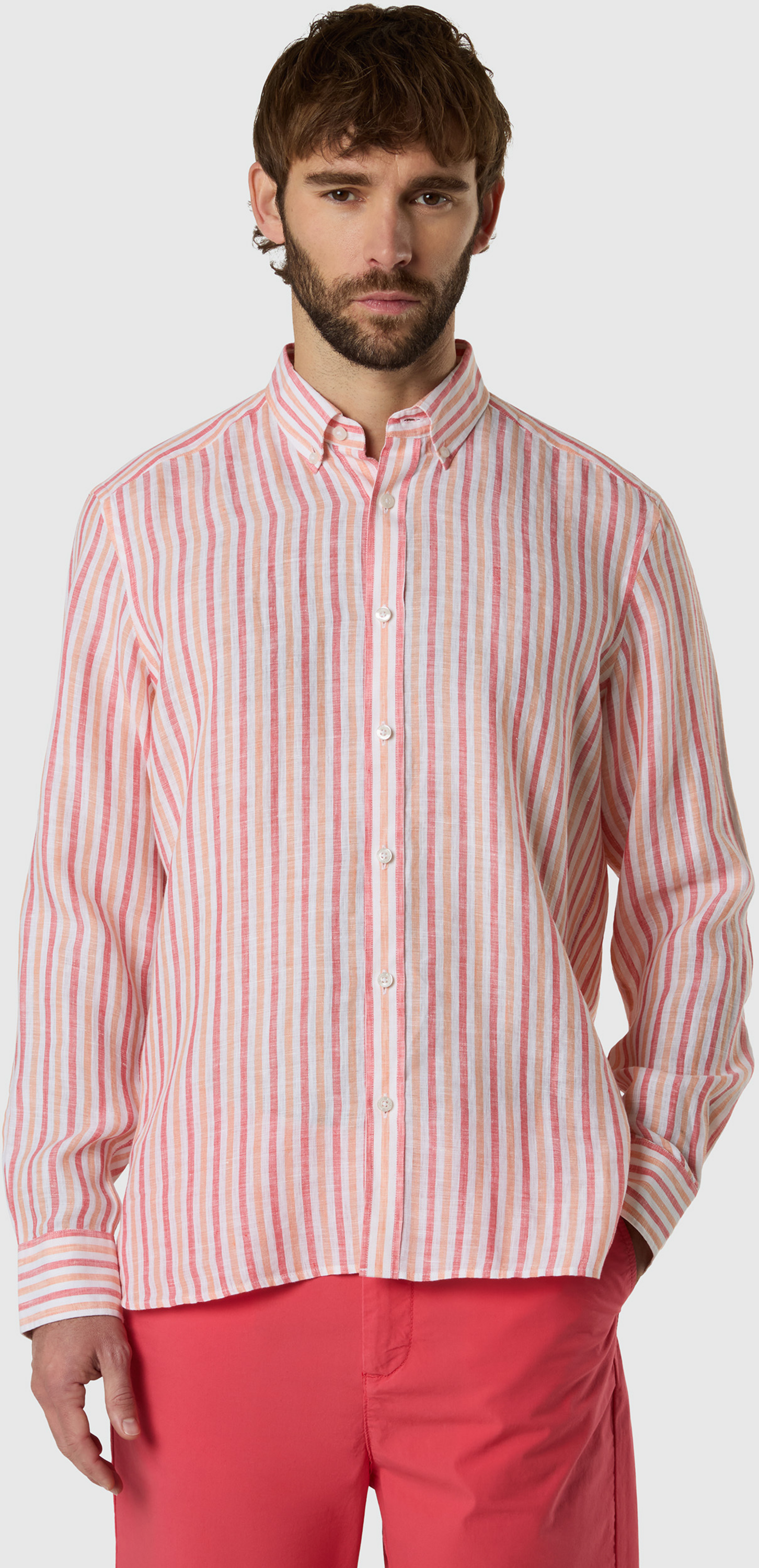 NORTH SAILS, North Sails Linen Shirt Faded Striped