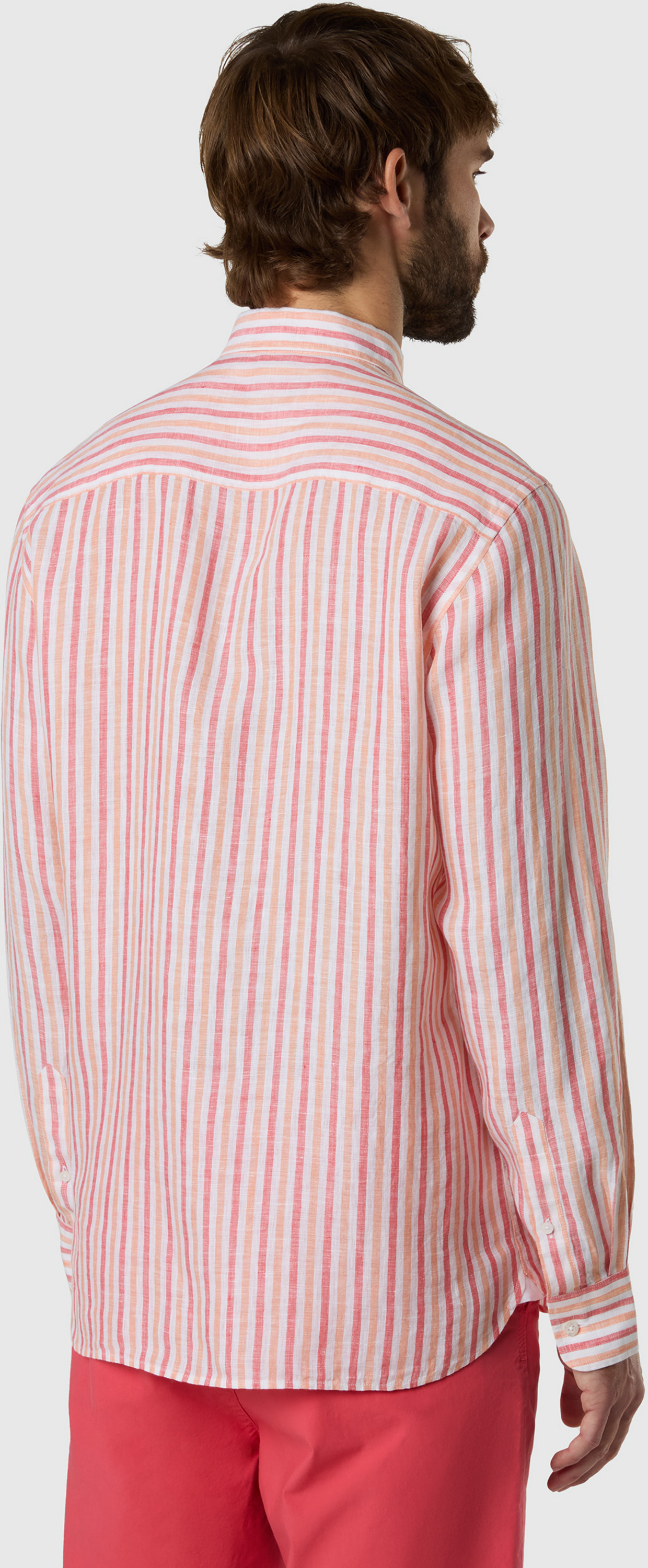 NORTH SAILS, North Sails Linen Shirt Faded Striped