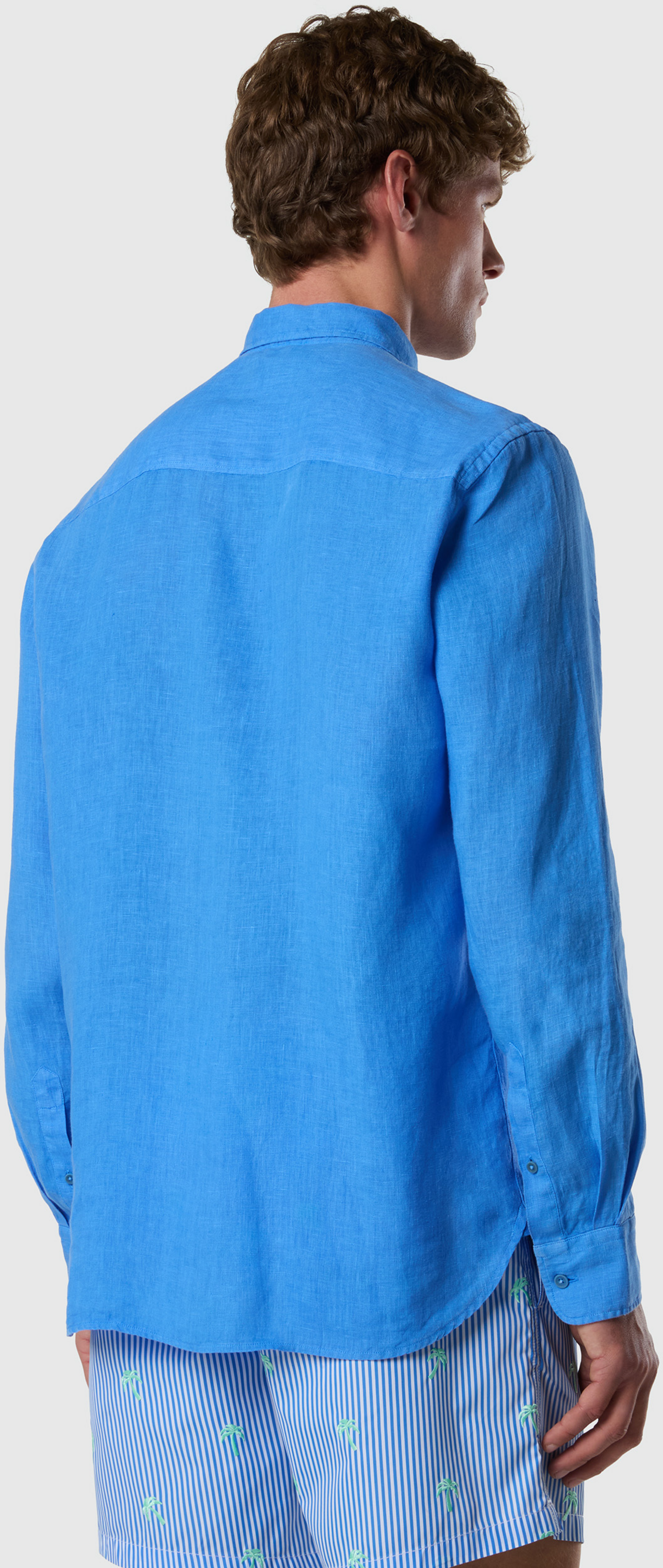 NORTH SAILS, North Sails Linen Shirt Garment-dyed