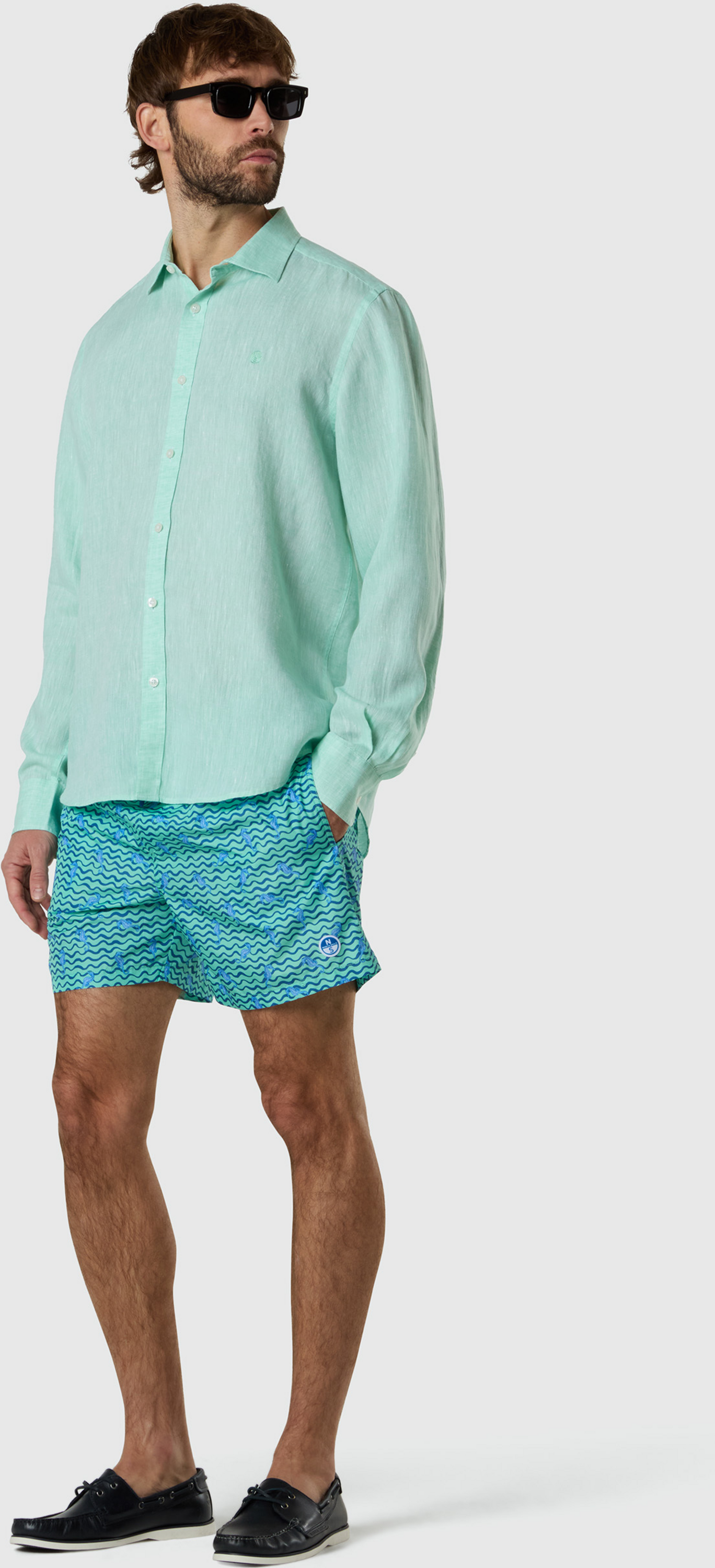 NORTH SAILS, North Sails Linen Shirt Long-sleeved