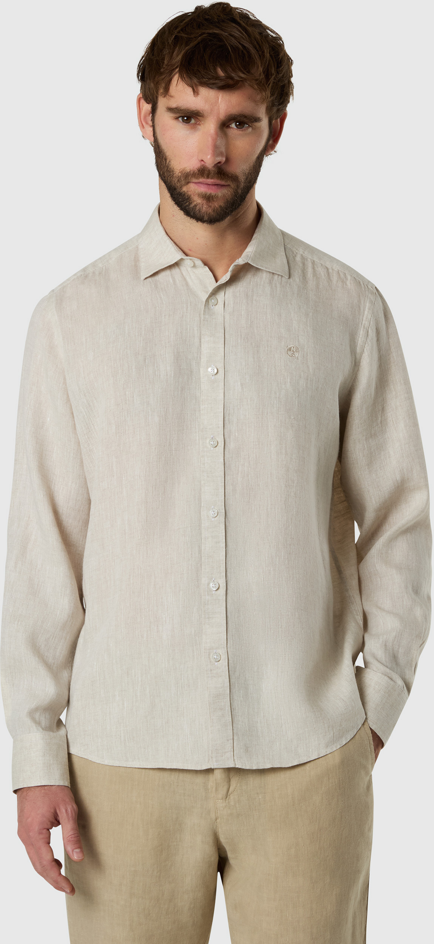 NORTH SAILS, North Sails Linen Shirt Long-sleeved