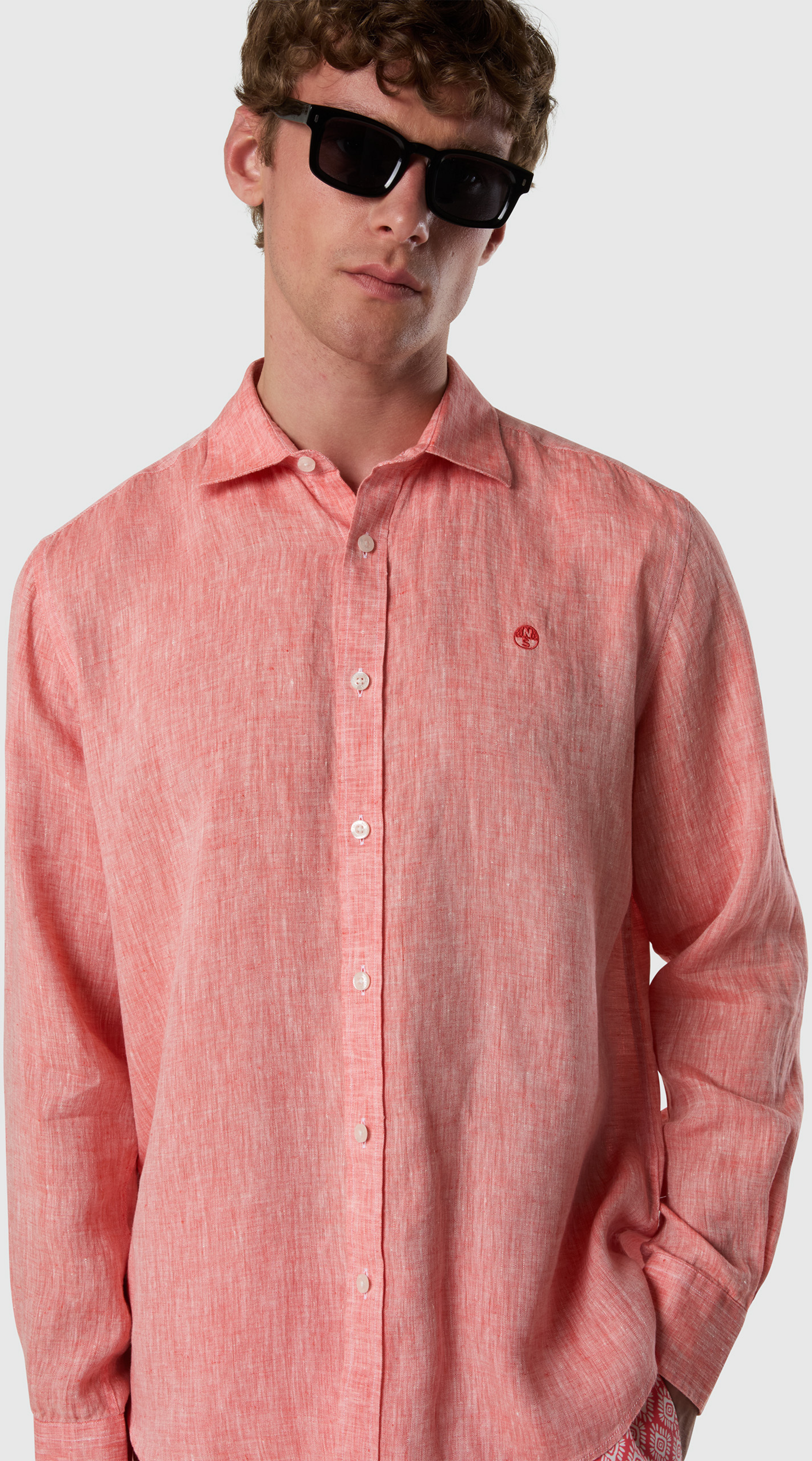 NORTH SAILS, North Sails Linen Shirt Long-sleeved