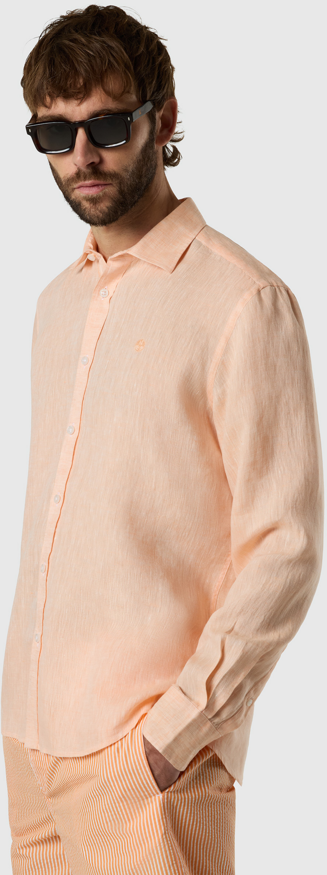 NORTH SAILS, North Sails Linen Shirt Long-sleeved