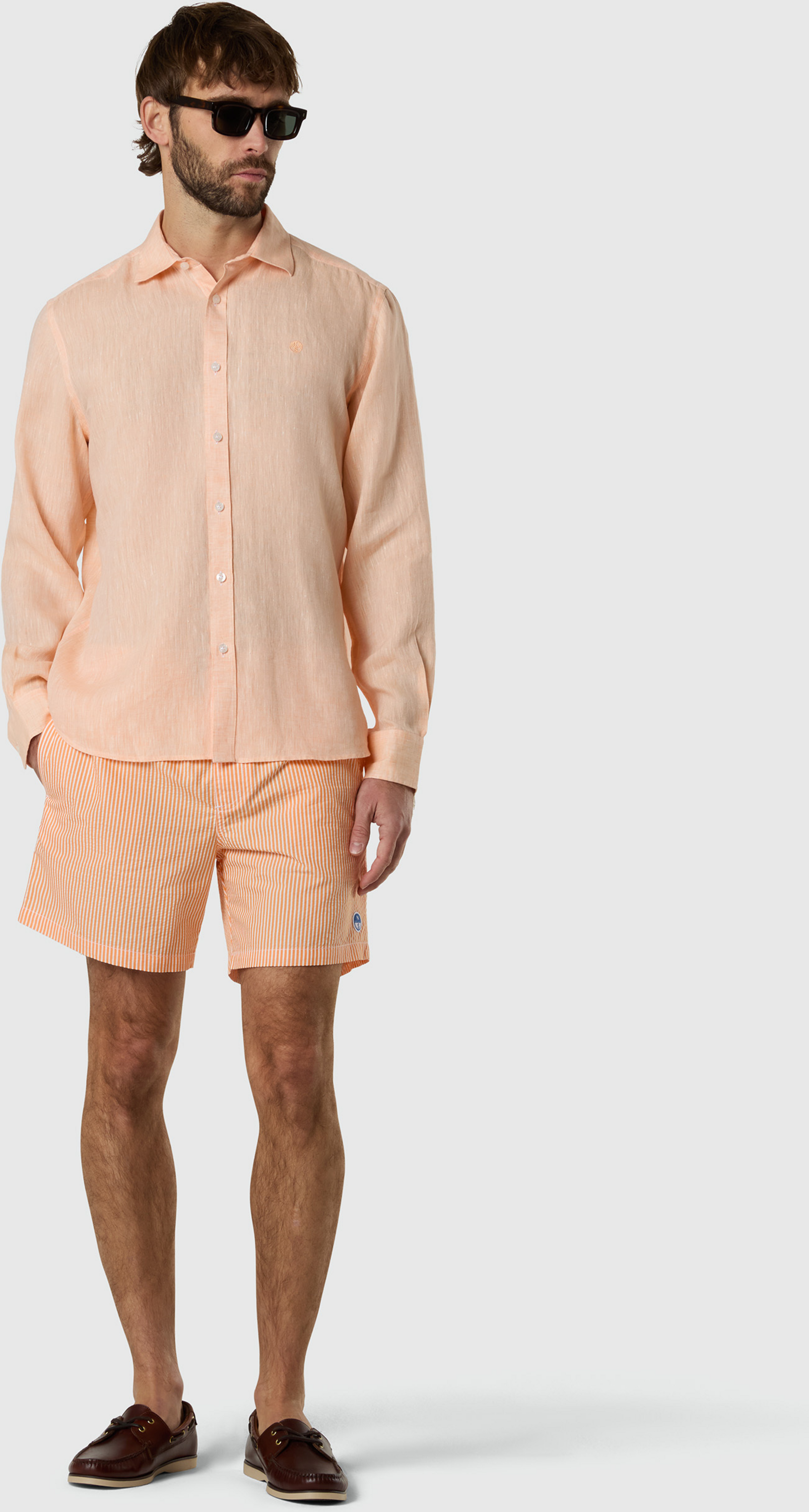 NORTH SAILS, North Sails Linen Shirt Long-sleeved